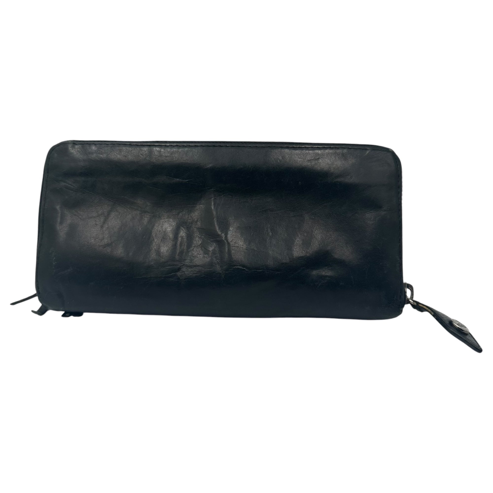 Vivienne Westwood(ヴィヴィアンウエストウッド)  Fringe long  orb logo wallet フリンジ オーブロゴ 長財布 ブラック