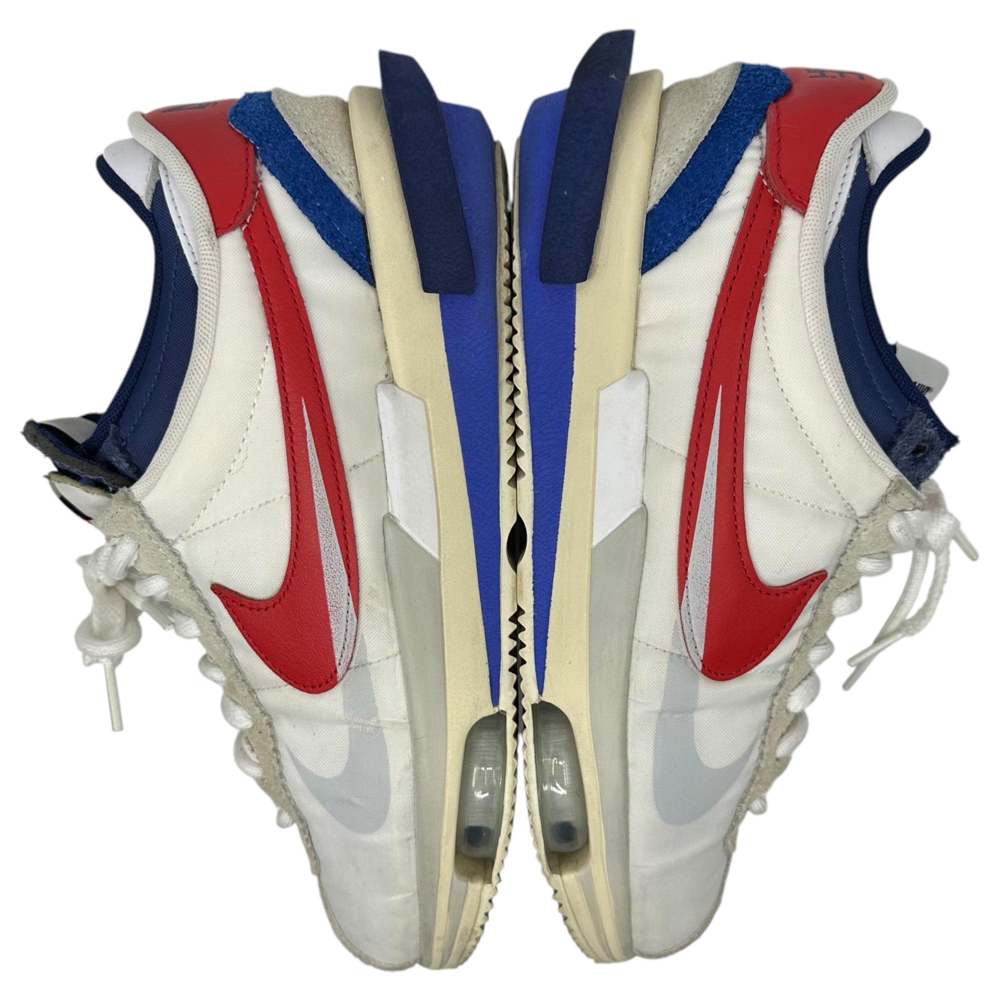 NIKE×SACAI(ナイキ×サカイ) Zoom Cortez "White and University Red" ズーム コルテッツ DQ058-100 26.5cm ホワイト×レッド 箱付