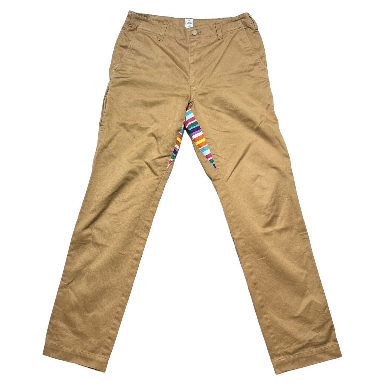 HEAD PORTER PLUS(ヘッドポータープラス) chino trousers チノトラウザー S ベージュ