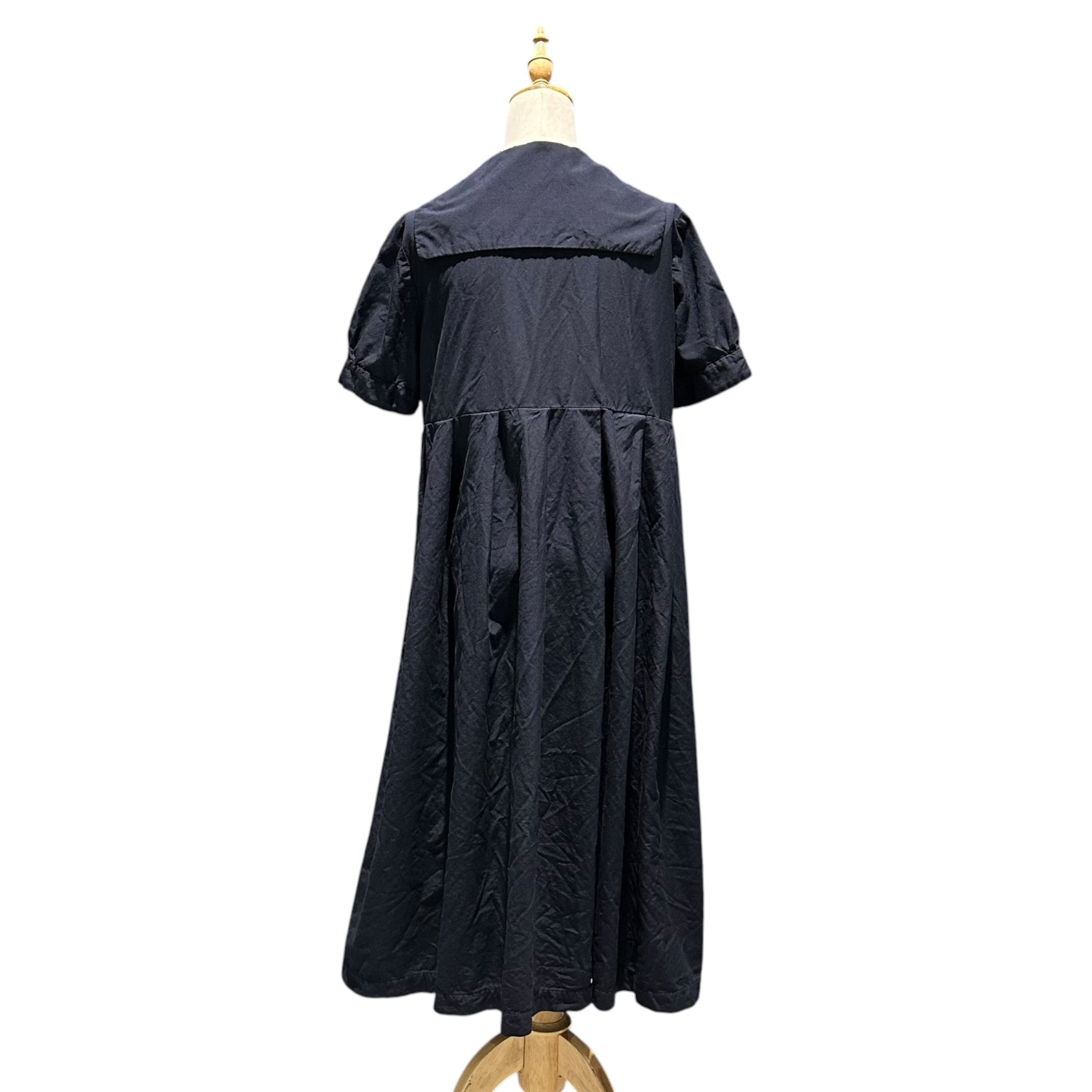 COMME des GARCONS GIRL(コムデギャルソンガール) 2024SS Esther Sailor Dress エステル セーラー ワンピース NM-O008 S ダークネイビー AD2023