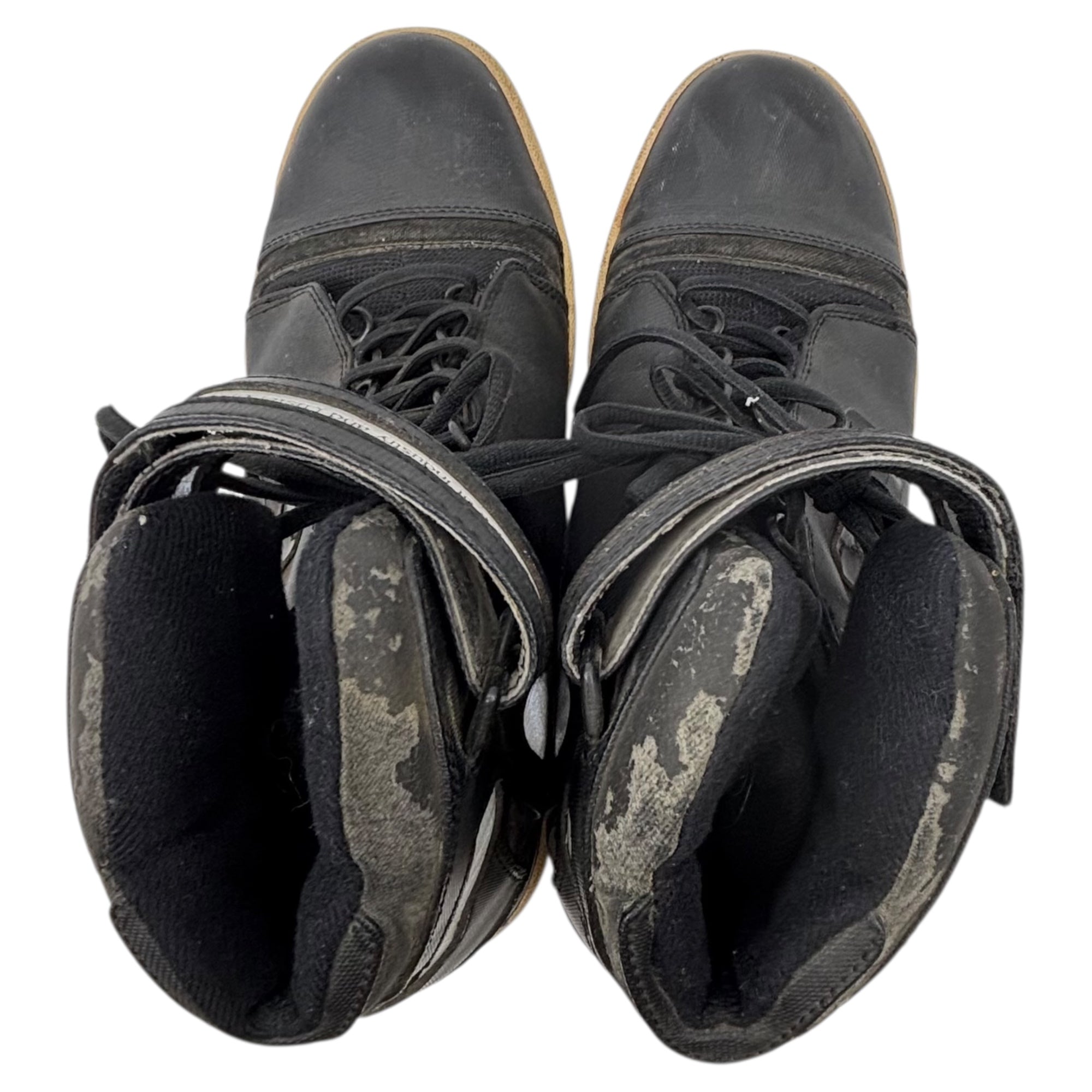 UNDERCOVER(アンダーカバー) 09AW ”Earmuff Maniac” GILA High-top sneakers イヤーマフ マニアック期 ハイカット スニーカー D6F07 M(26〜26.5cm程度) ブラック アーカイブ