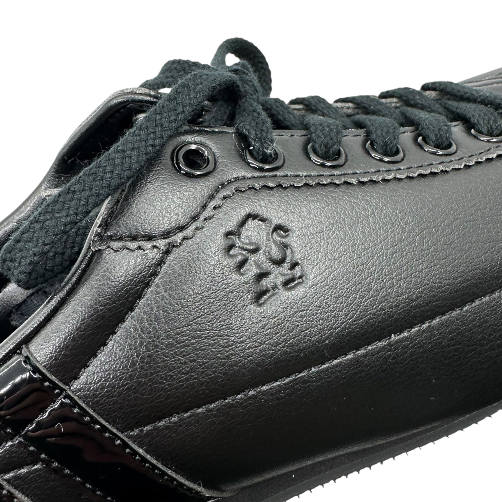 PATRICK(パトリック) DATIA ダチア ローカット スニーカー 29571 40(25cm) ブラック レザー シューズ