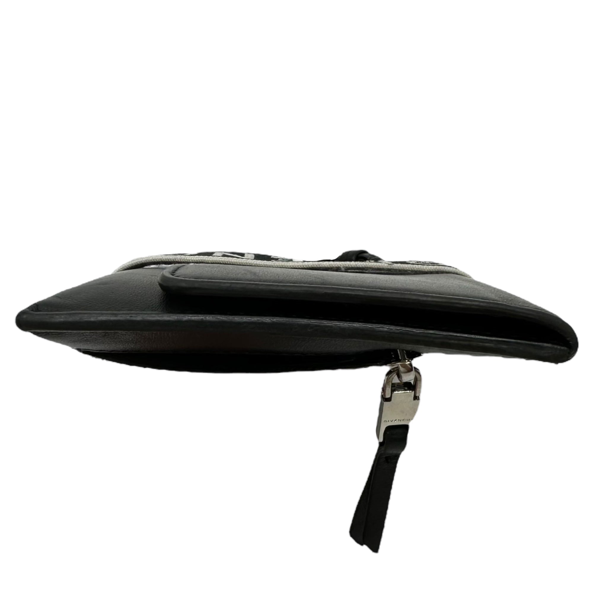 GIVENCHY(ジバンシィ) URBAN Clutch bag アーバン ロゴ バンド レザー クラッチ バッグ BB605HB0CQ 001 ブラック ウォレット 長財布