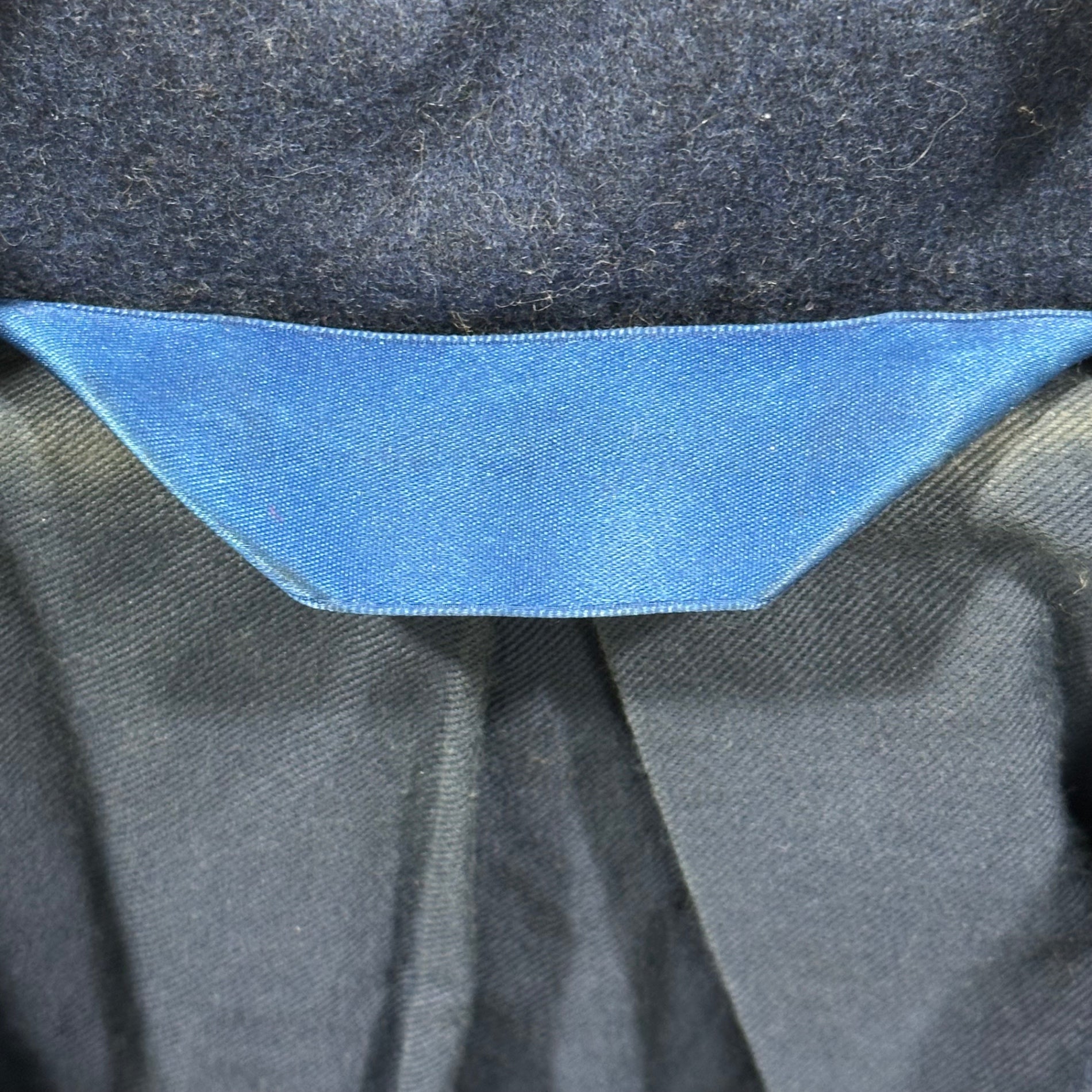 Jens(イェンス) matte suede over coat マット スウェード オーバー コート JNS-05011 FREE ネイビー ウール100% 腰紐有