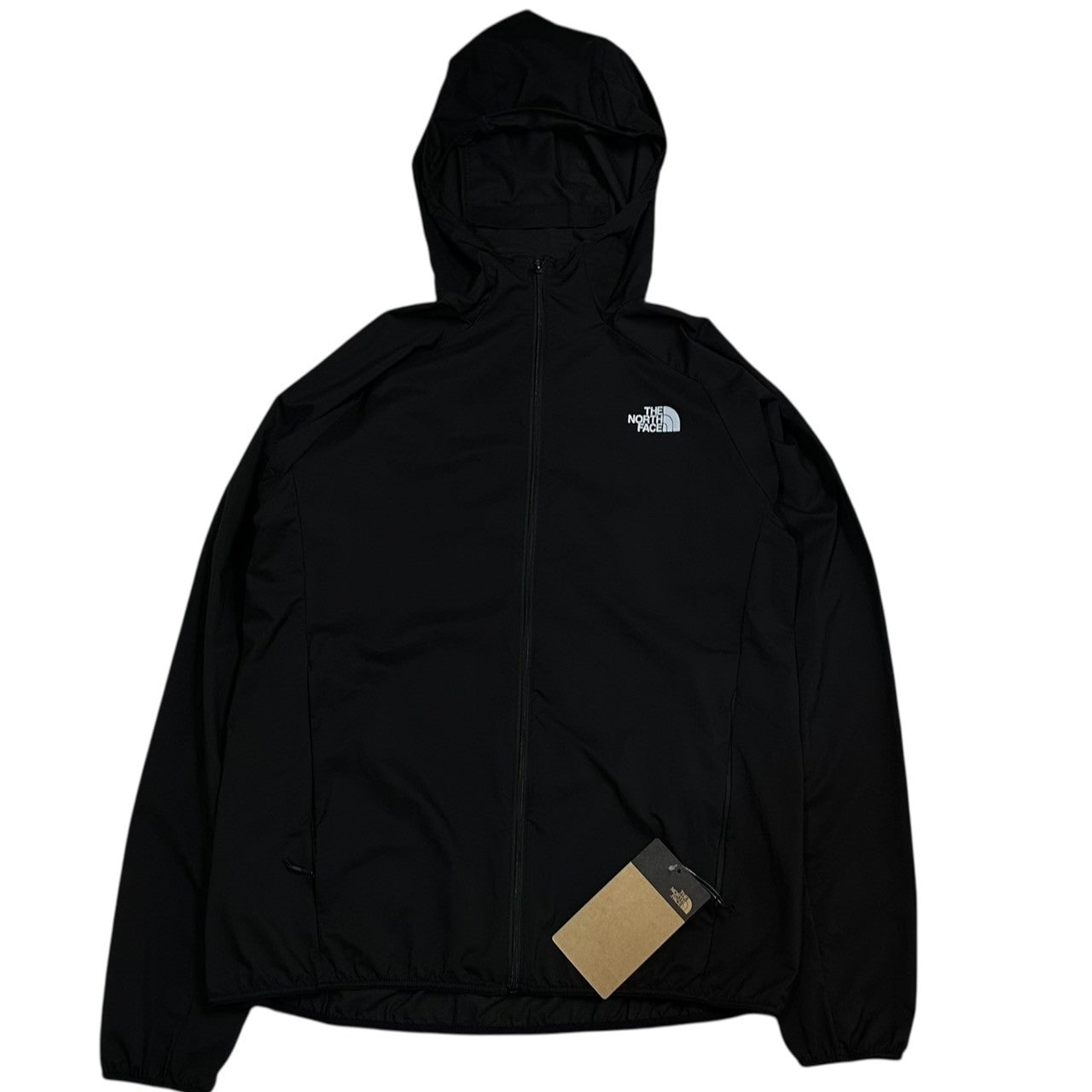 THE NORTH FACE(ノースフェイス) Swallowtail Vent Hoodie スワローテイル ベントフーディ NPW22280 XL ブラック シェル マウンテンパーカー ジャケット アウトドア