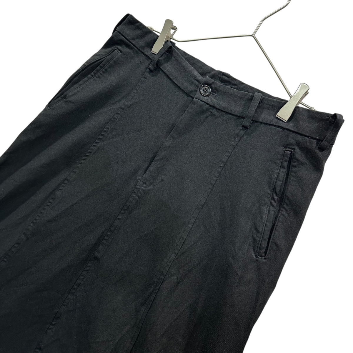 BLACK COMME des GARCONS(ブラックコムデギャルソン) 2009SS Garment-Dyed Polyester Penguin Sarouel Pants 製品 染め エステル ペンギン サルエル パンツ 1C-P003 XS ブラック AD2008 00s アーカイブ