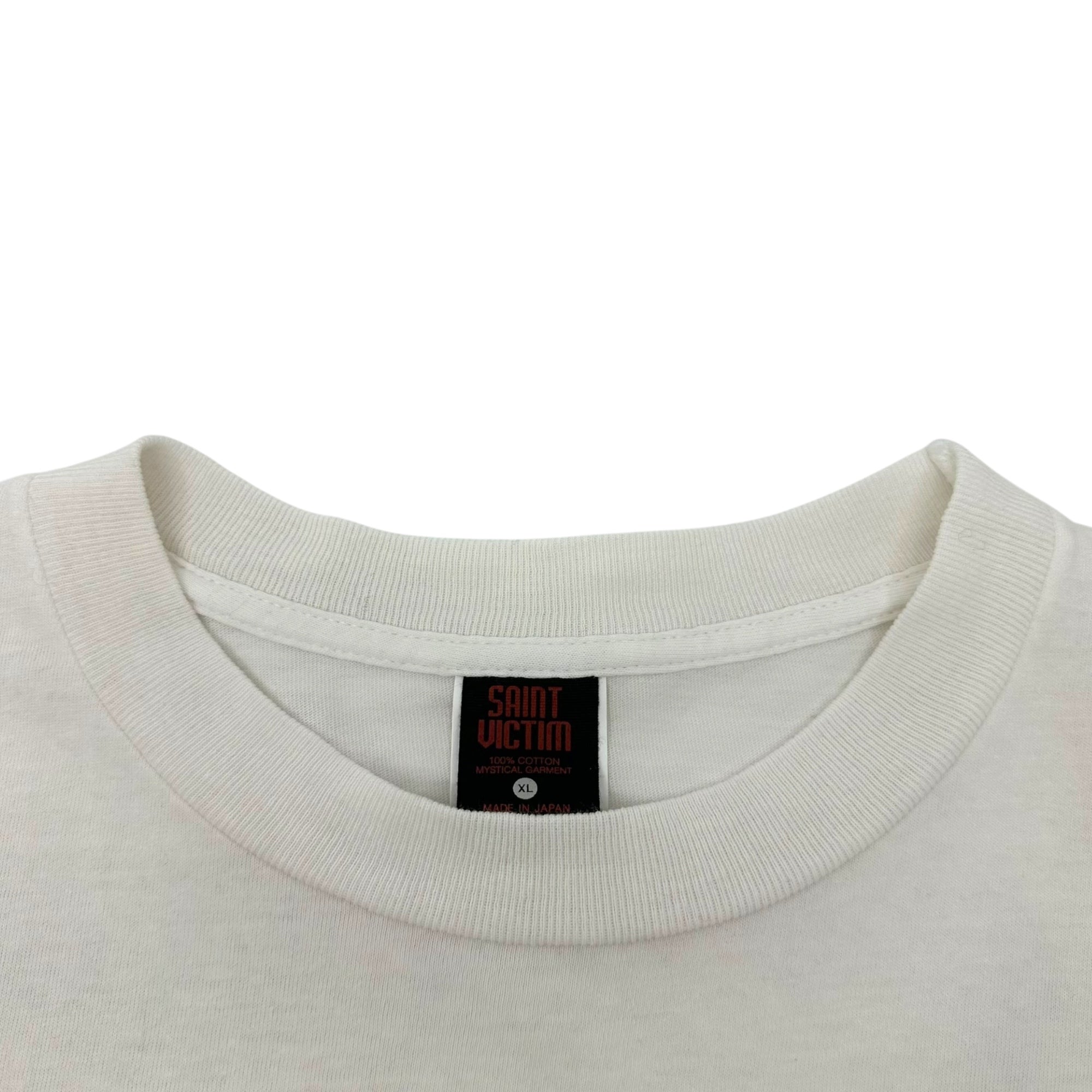 SAINT MICHAEL(セントマイケル) SS Tee Lovers "White" 空山基 プリント Tシャツ SM-HR1-0000-C79 XL ホワイト