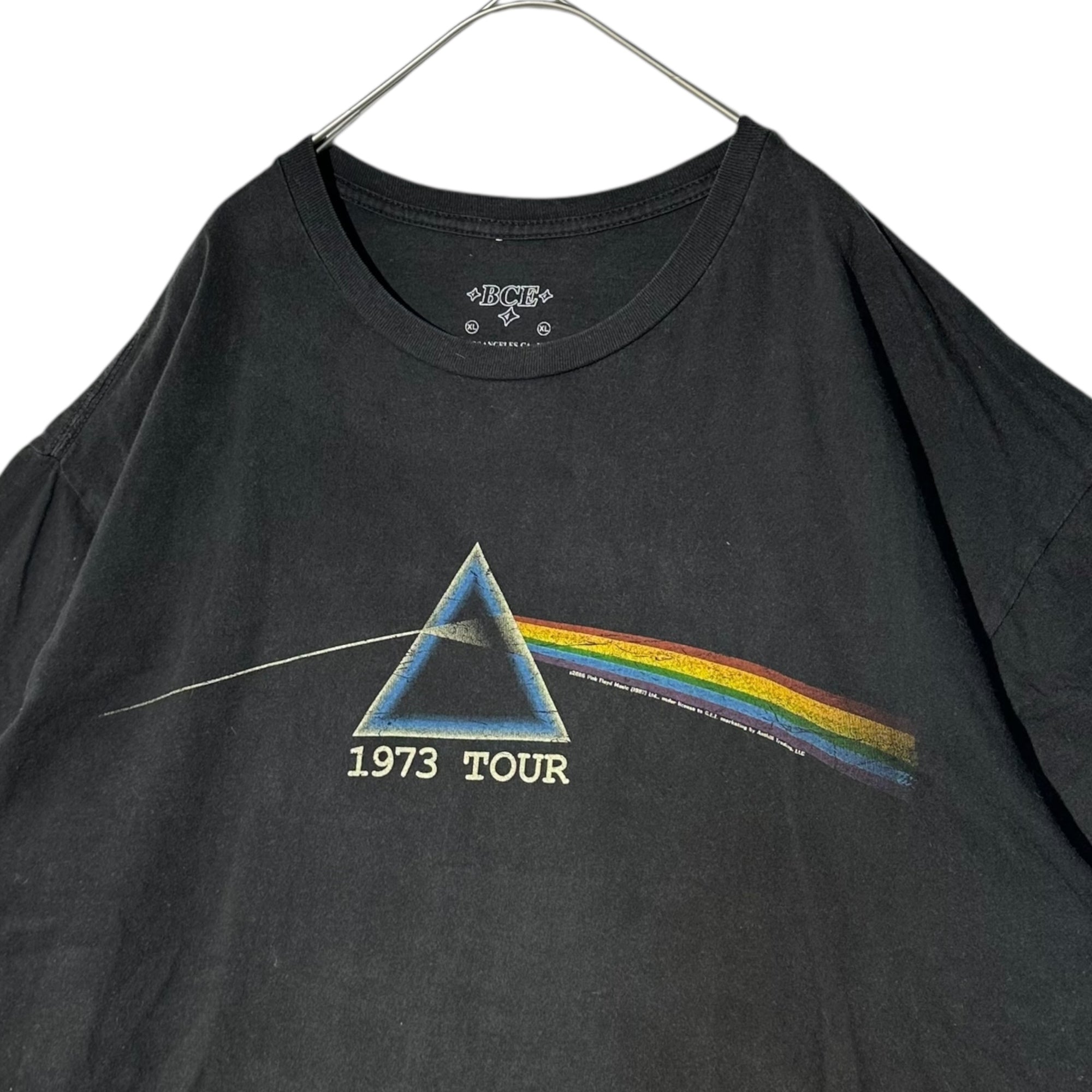 BCE(ビーシーイー) ©2006 ”Pink Floyd” 1973 TOUR Tee ピンク フロイド ツアー Tシャツ XL ブラック バンド