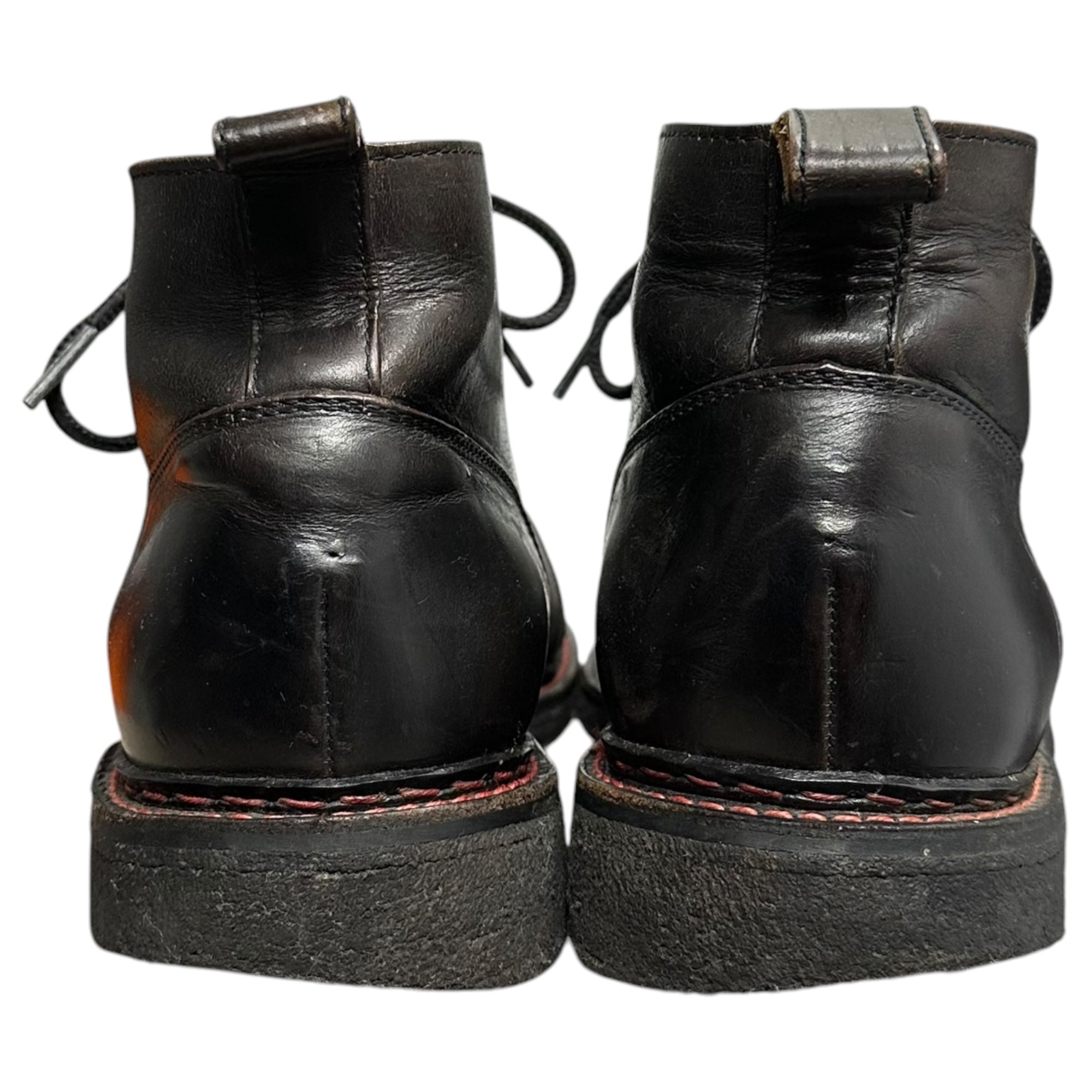 Y's for men(ワイズフォーメン) 2002AW Crepe-Sole Leather Monkey Boots クレープソール レザー モンキー ブーツ MM-E54-753-174-1 4(約26.5~27.0cm) ブラック 00's 革靴