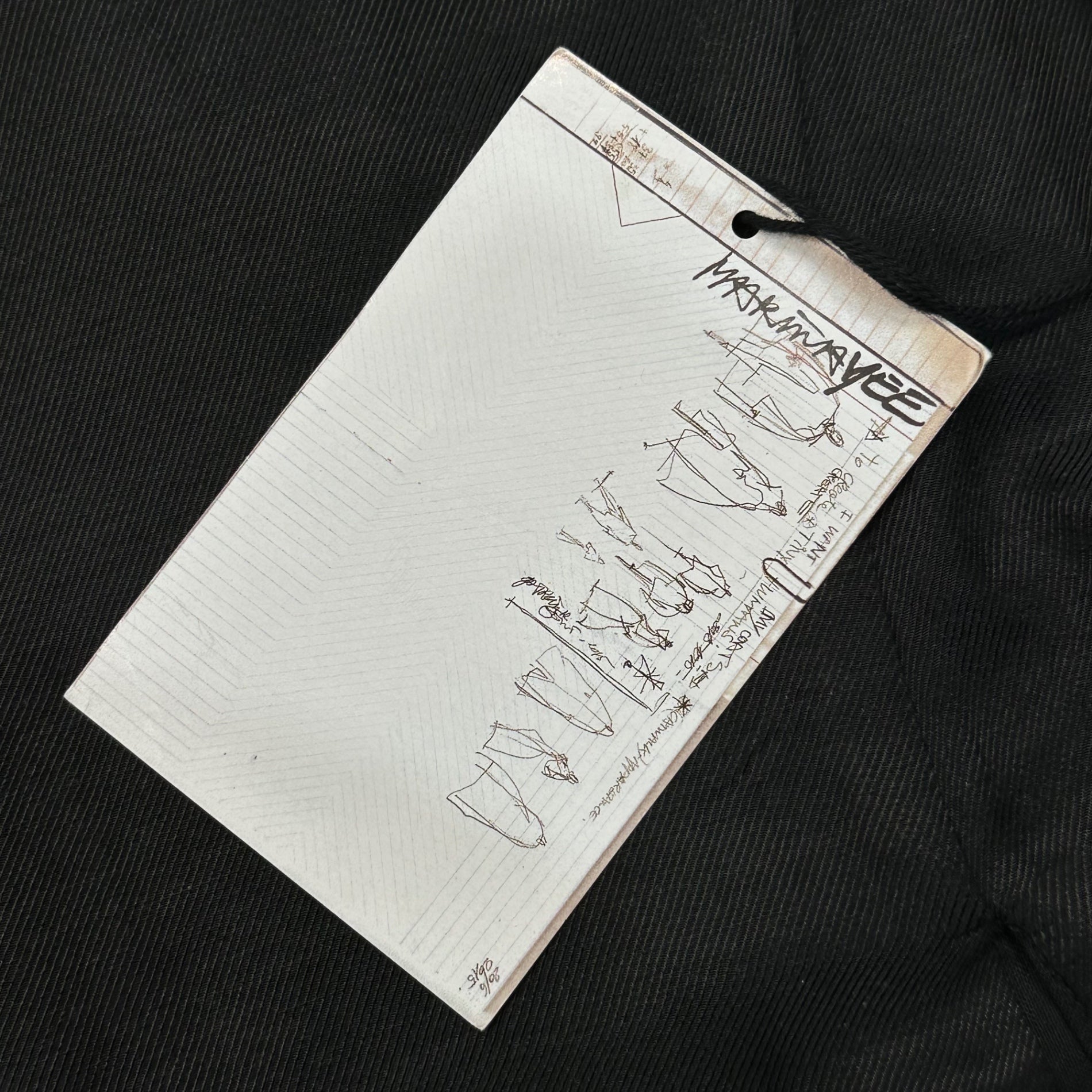 MARINA YEE(マリナイー) 25FW BACK JACK Double-breasted Origami blazer バックジャック ダブルブレスト 折り紙 ブレザー ジャケット SS25-0021-999 S ブラック 25AW