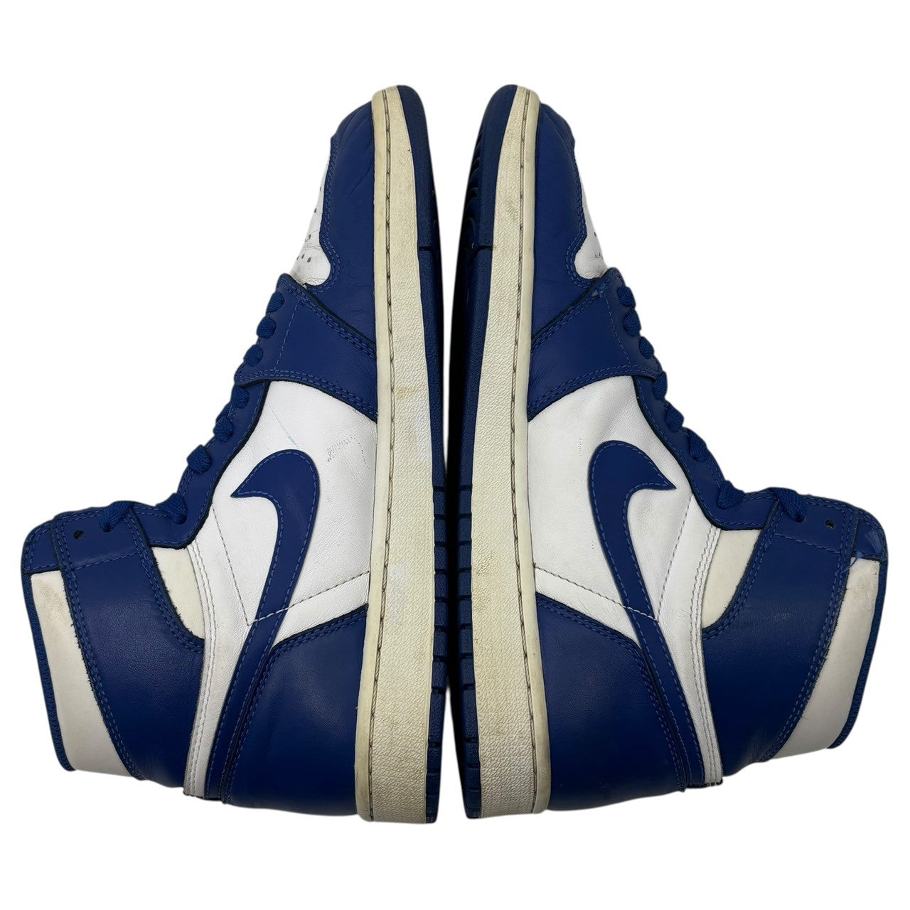 NIKE(ナイキ) AIR JORDAN 1 RETRO HIGH OG STORM BLUE エア ジョーダン 1 レトロ ハイ オリジナル 555088-127 27cm ブルー×ホワイト ハイカット スニーカー