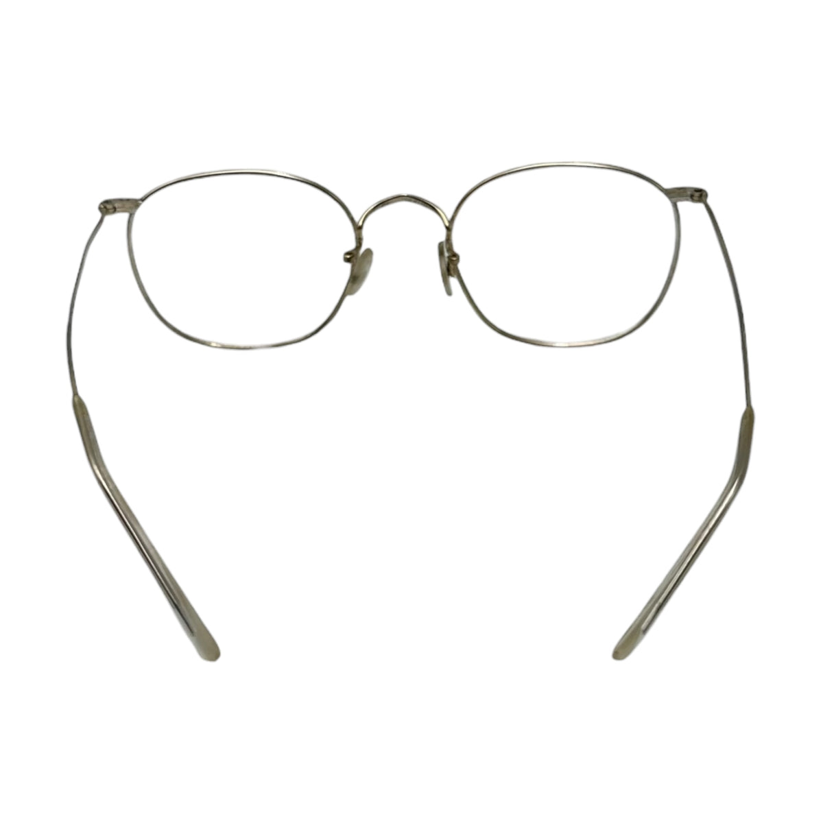 SAVILE ROW(サヴィル ロウ) 1970’s 14KT metal frame glasses GF メタル フレーム メガネ シルバー 眼鏡 70年代 ヴィンテージ