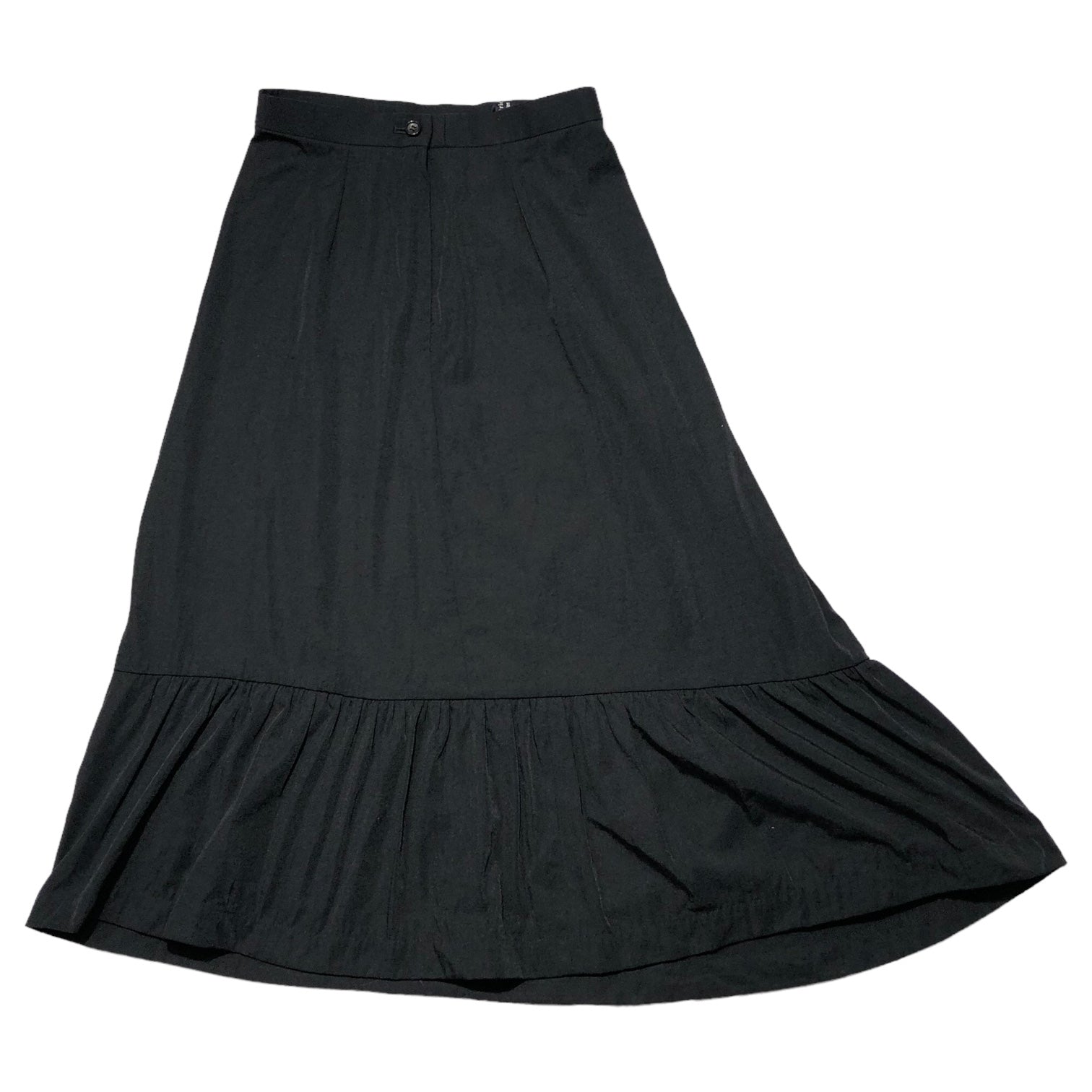 tricot COMME des GARCONS(トリココムデギャルソン) 90's Asymmetric nylon mermaid long skirt アシンメトリー ナイロン マーメード ロング スカート TS-10010S S ブラック AD1995 90年代
