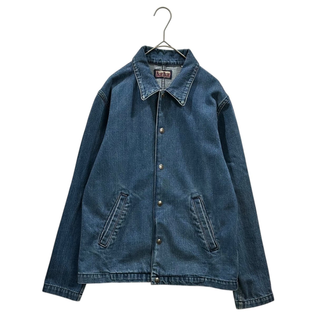 BLUE BLUE(ブルーブルー) Snap-Button Denim Shirt Jacket スナップ ボタン デニム シャツ ジャケット 700053-172 JK1583 1(S)  インディゴ