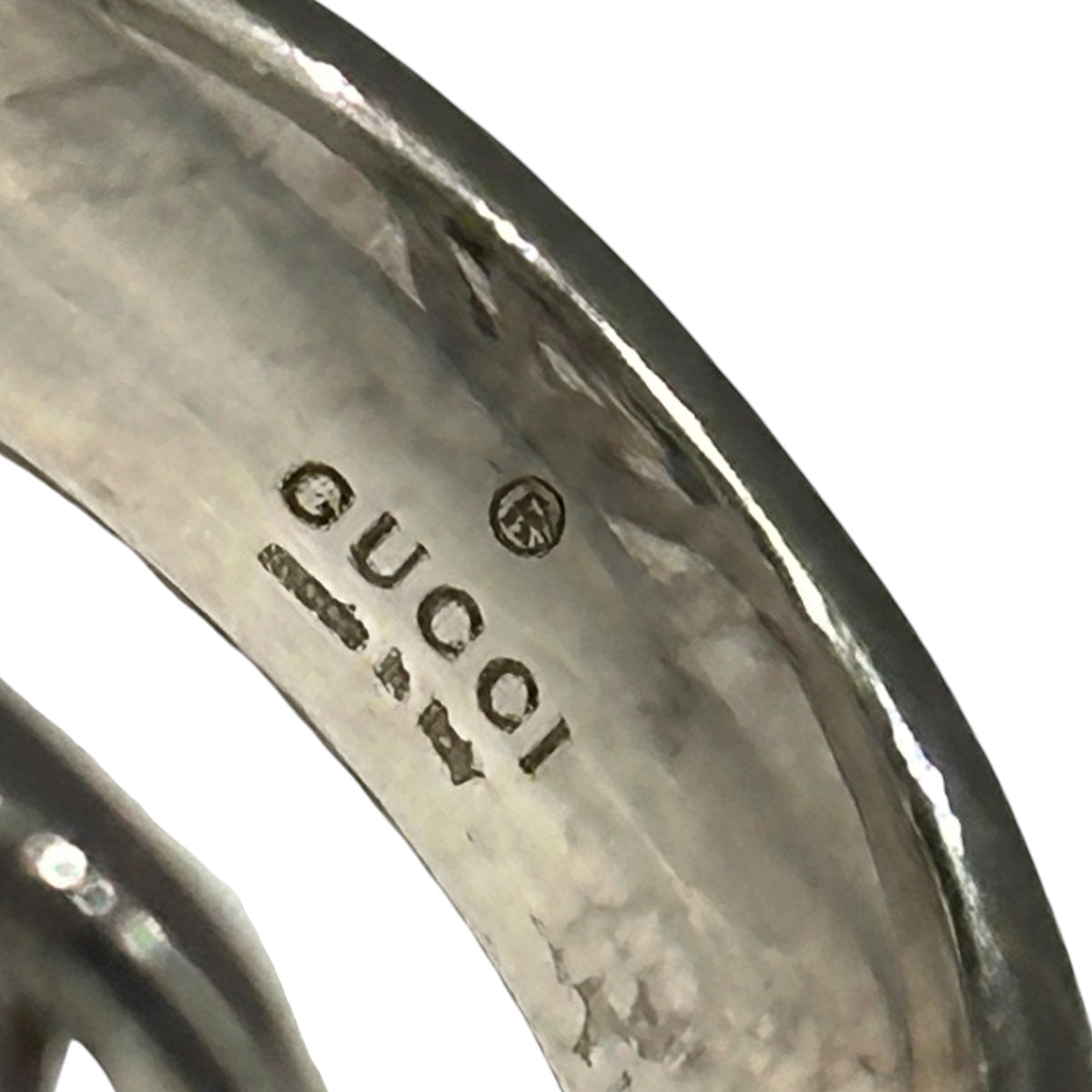 GUCCI(グッチ) Ag925 Interlocking G silver ring インターロッキングG シルバー リング 11(約10号) シルバー