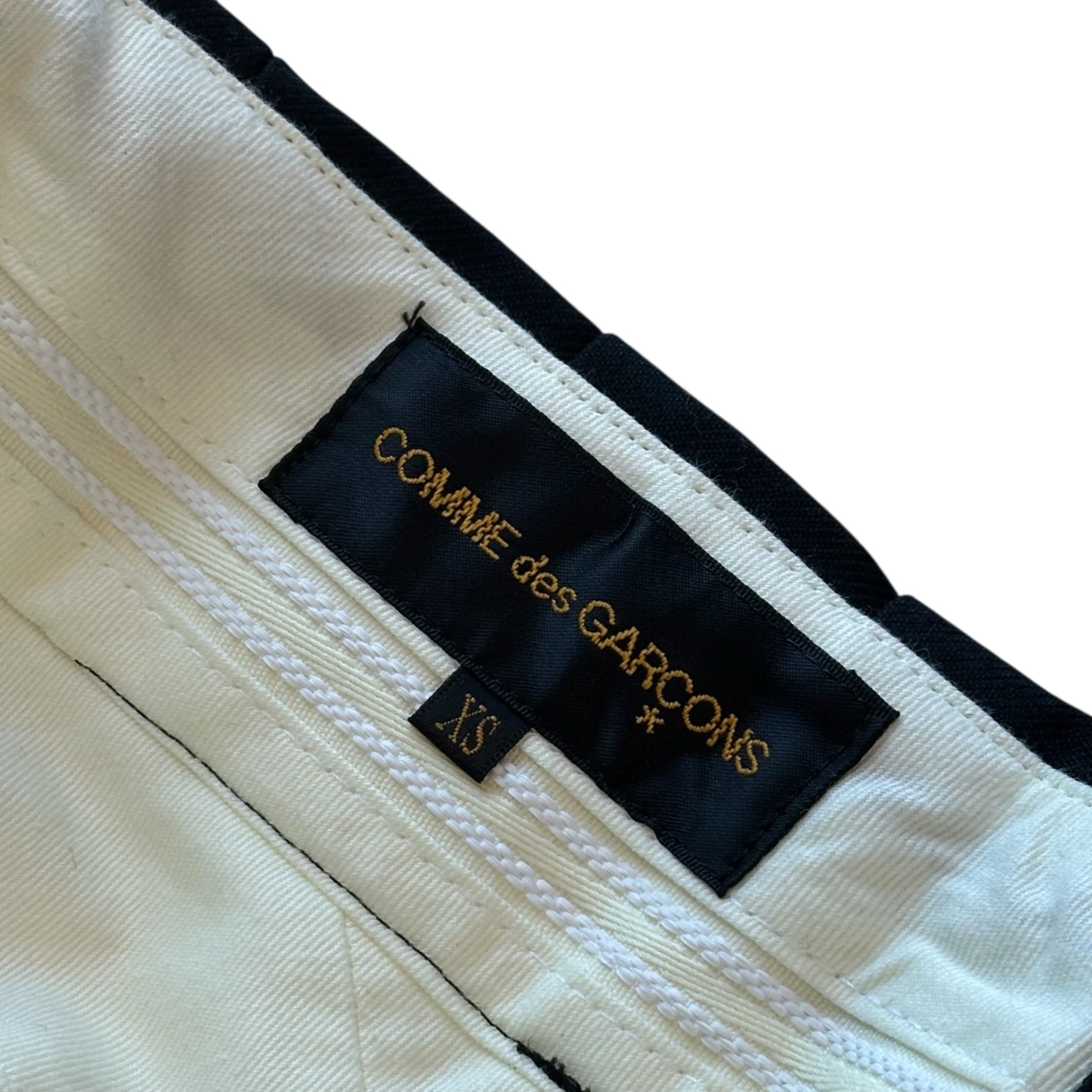 【SALE対象外】COMME des GARCONS(コムデギャルソン) 23SS Wool Polyester 2-Tuck Wide Trousers ウール ポリエステル 2タック ワイド トラウザーズ パンツ GK-P010 XS ブラック AD2022