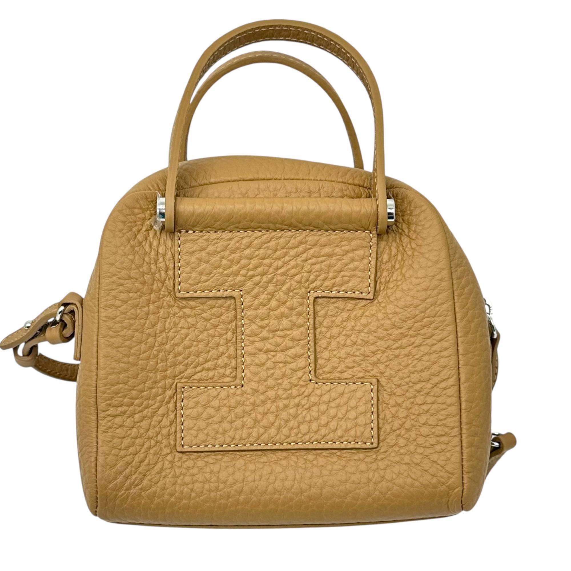 IACUCCI(イアクッチ) 「CUPOLA」 ALCE Leather 2-Way Shoulder Bag クーポラ アルチェ レザー 2ウェイ ショルダー バッグ IAC1042412A0001 FREE キャメルブラウン