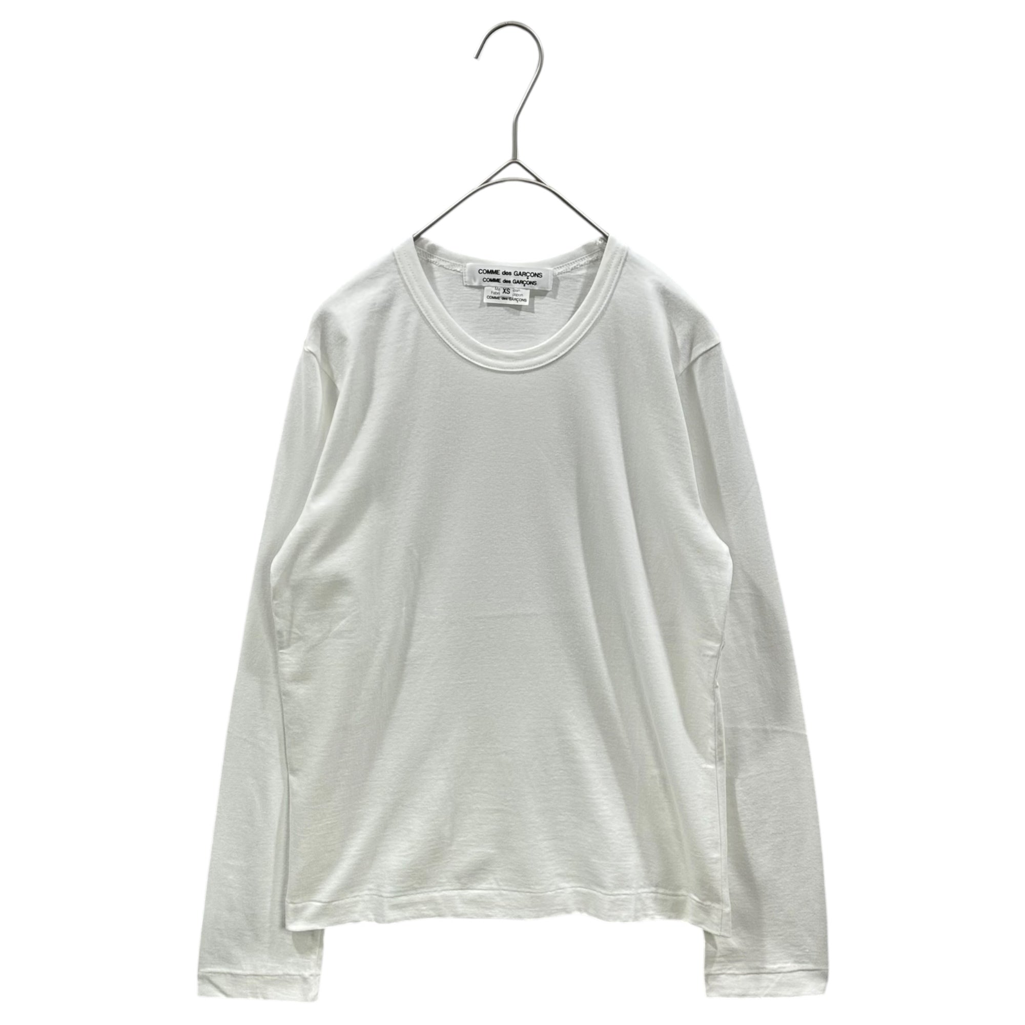 COMME des GARCONS COMME des GARCONS(コムデギャルソンコムデギャルソン) 2009AW Basic L/S T-shirt ベーシック 長袖 カットソー RD-T026 XS ホワイト AD2009