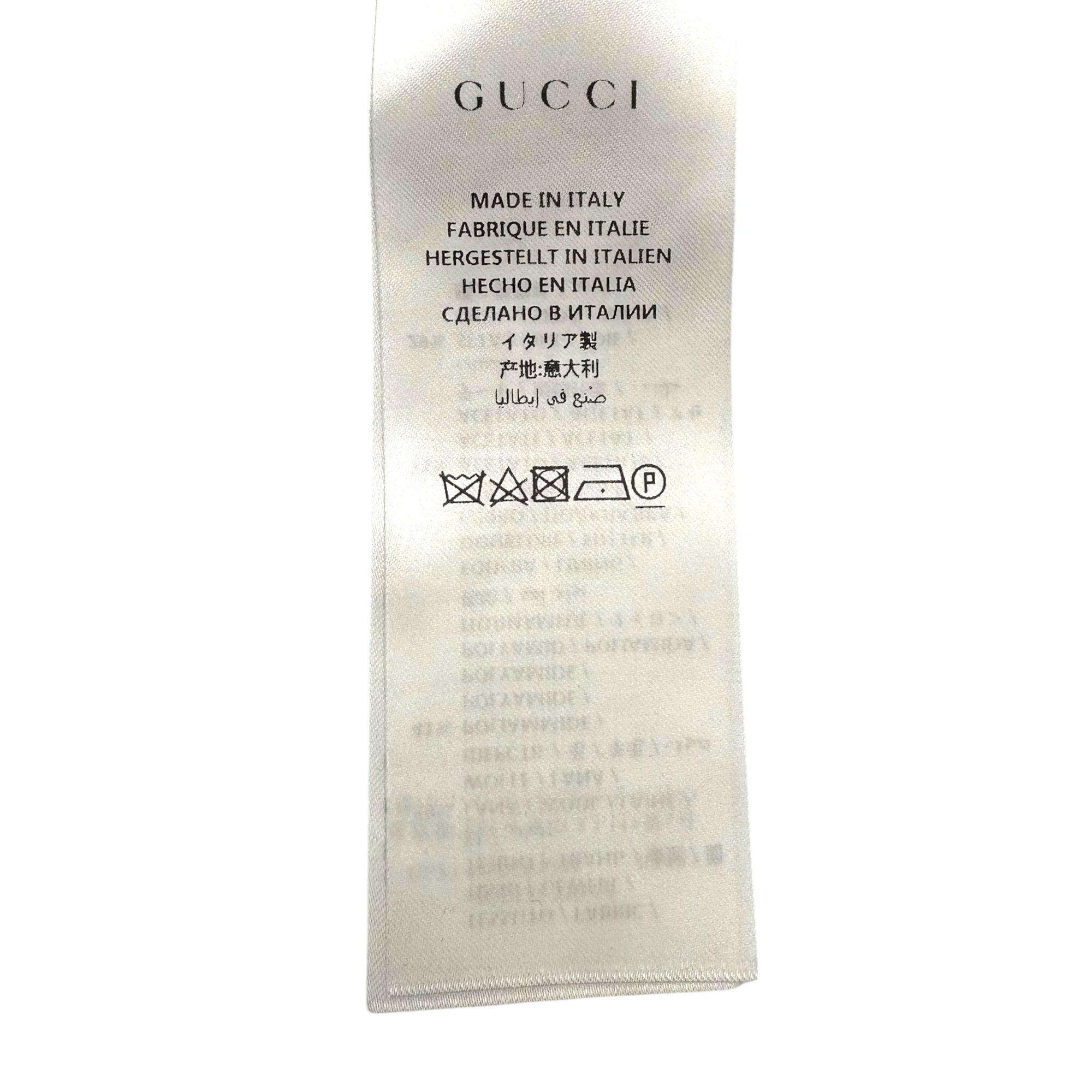 GUCCI(グッチ) 18SS Floral Print Flared Knee-Length Skirt 花柄 フレア ひざ丈 スカート 40 イエロー×ピンク Aライン