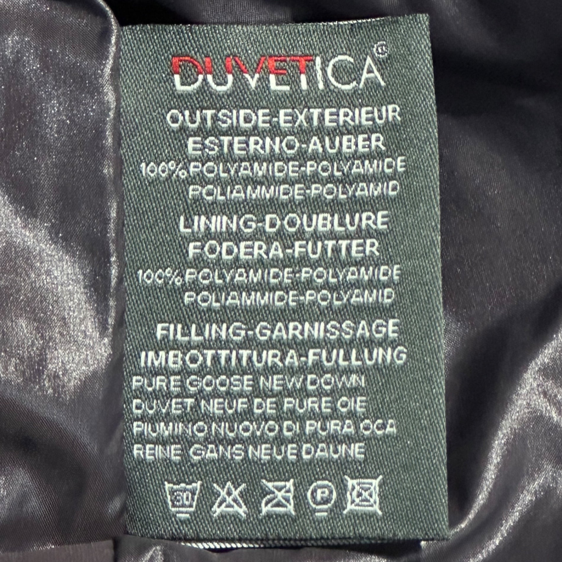 DUVETICA(デュベティカ) Fur-trimmed Hooded Down Jacket ファー装飾 フーデッド ダウン ジャケット 48(M程度) パープル 海外購入品