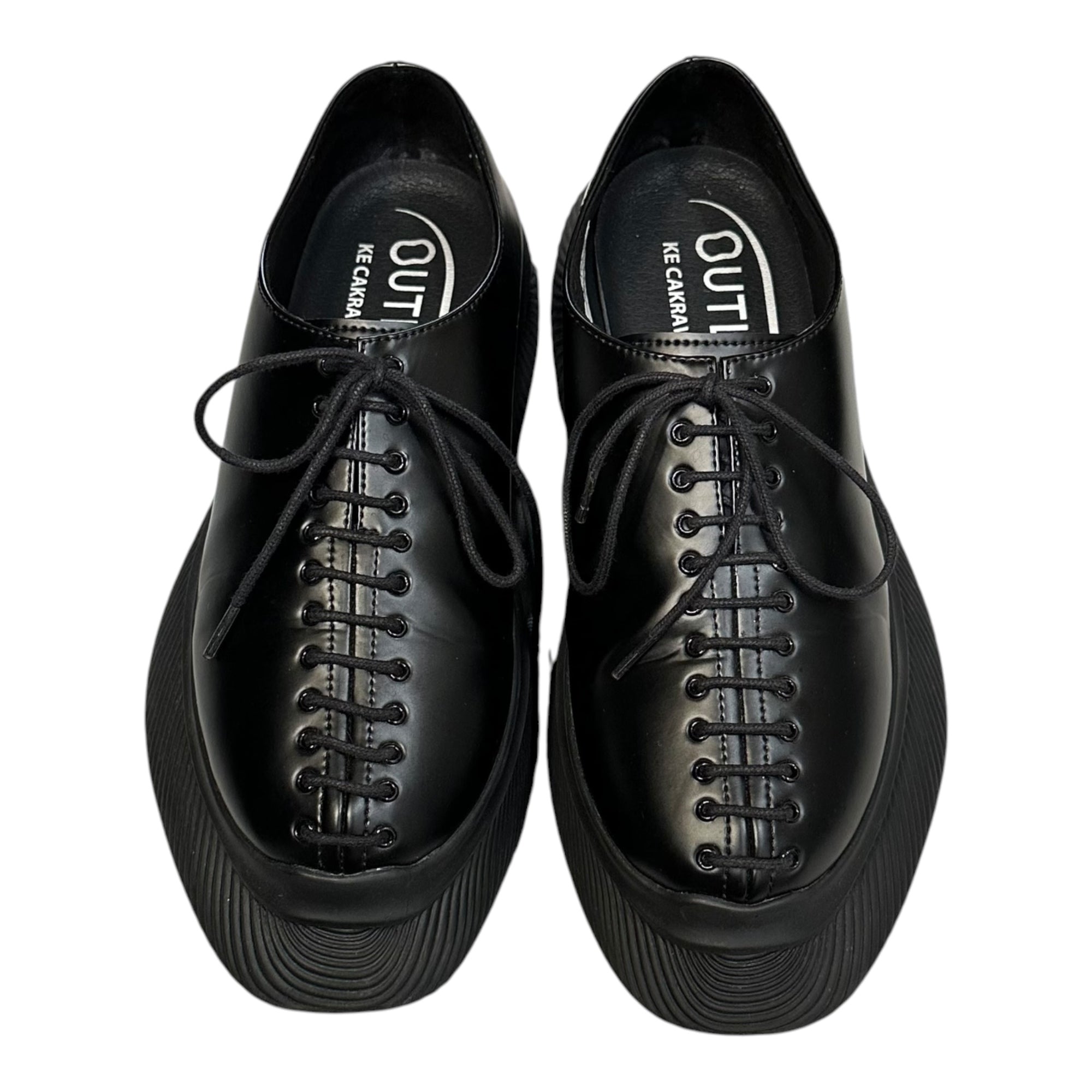 OUTLAND(アウトランド) LIVER SHOES リバー シューズ 25cm ブラック