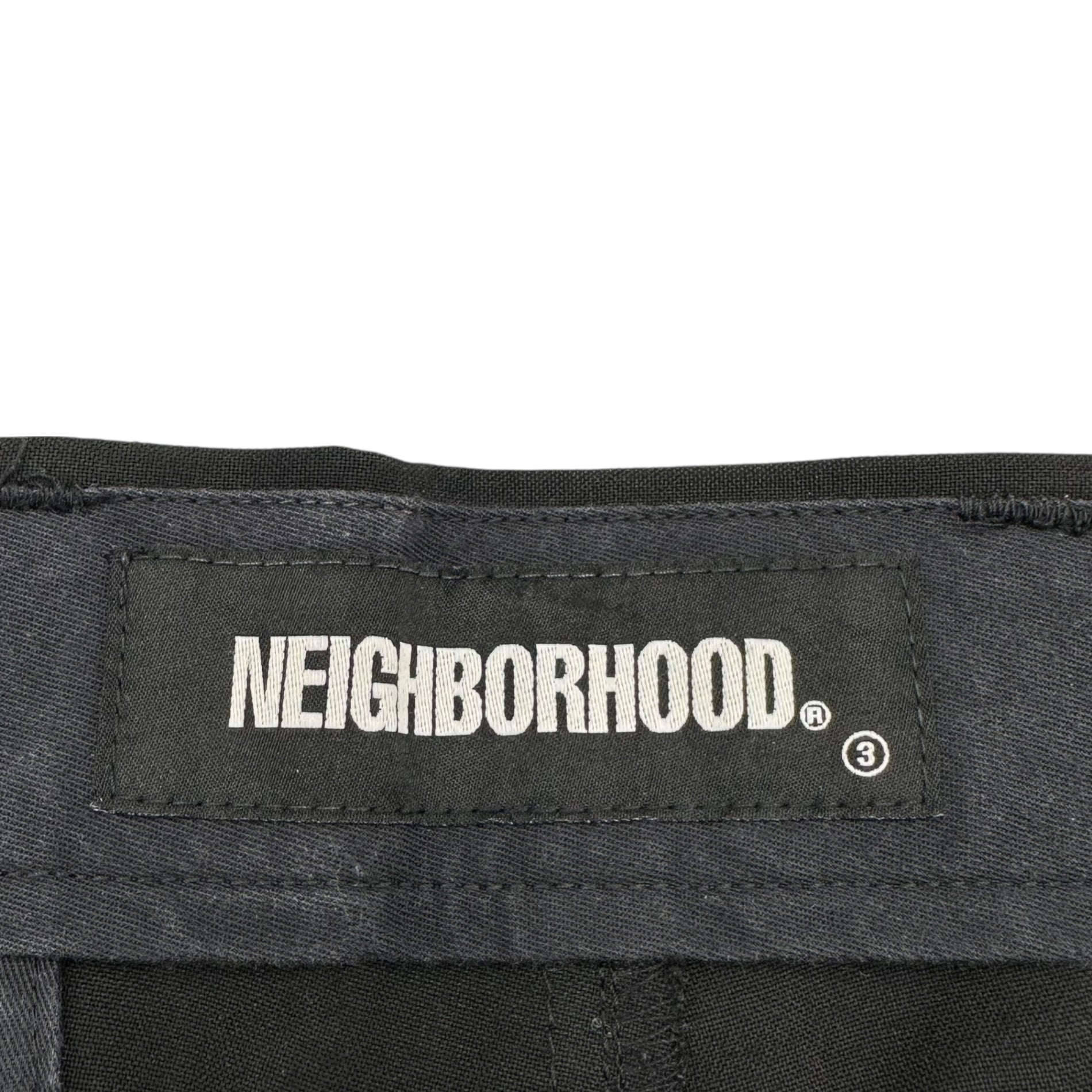 NEIGHBORHOOD(ネイバーフッド) 21SS TUCK/ER-PT テーパード スラックス 211AQNH-PTM02 M ブラック