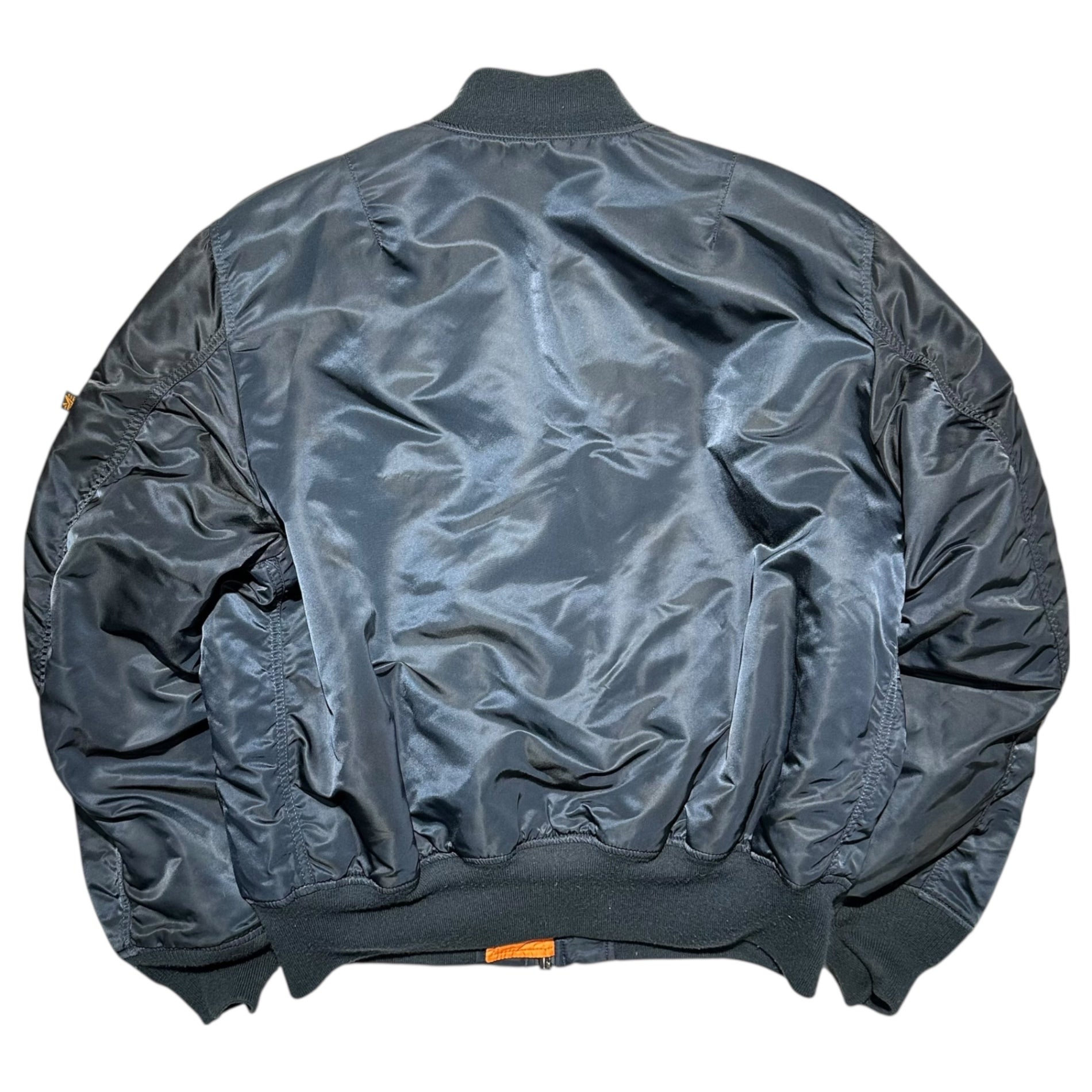 ALPHA INDUSTRIES(アルファ インダストリーズ) MA-1 FLIGHT JACKET フライト ジャケット 2000-267 XL ネイビー ブルゾン ボンバー