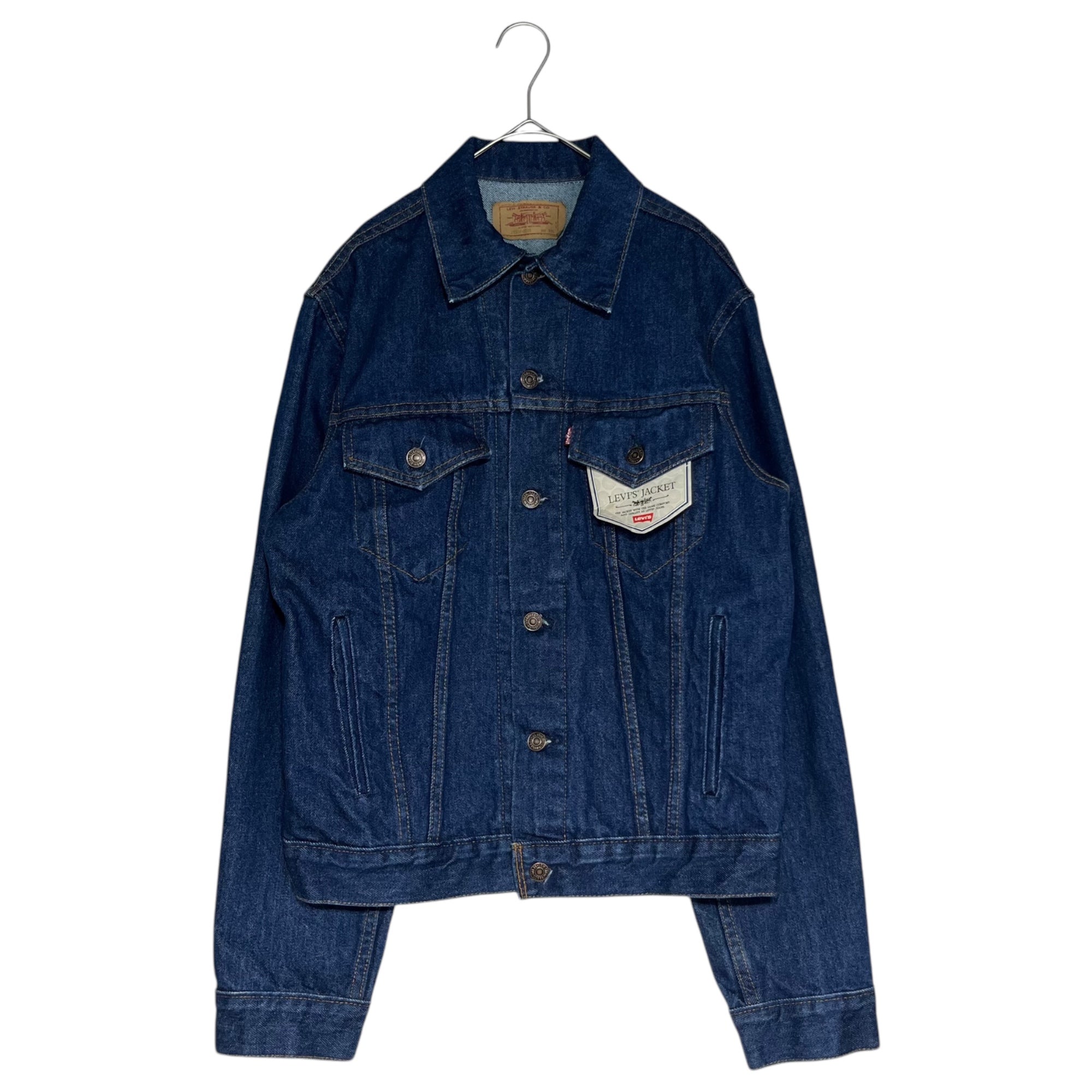 Levi's(リーバイス) 80's ~ 90's 71506 CANADA made 4th trucker jacket トラッカー ジャケット 71506-0215 40L インディゴ デニム カナダ製 フラッシャー付