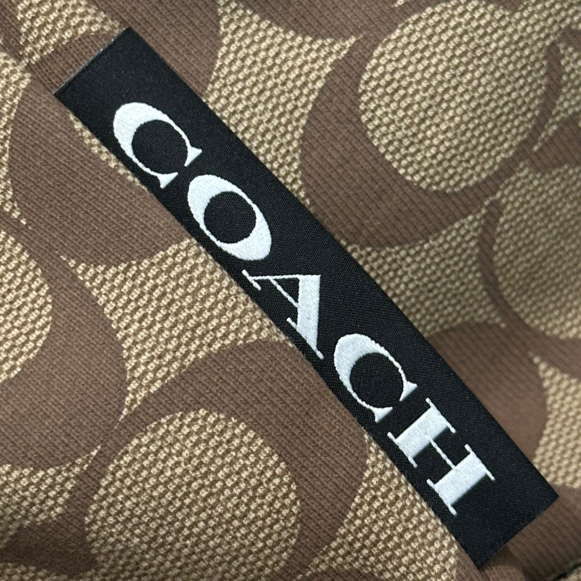 COACH(コーチ) Signature Hoodie シグネチャー フーディー CO826 S ブラック×ベージュ