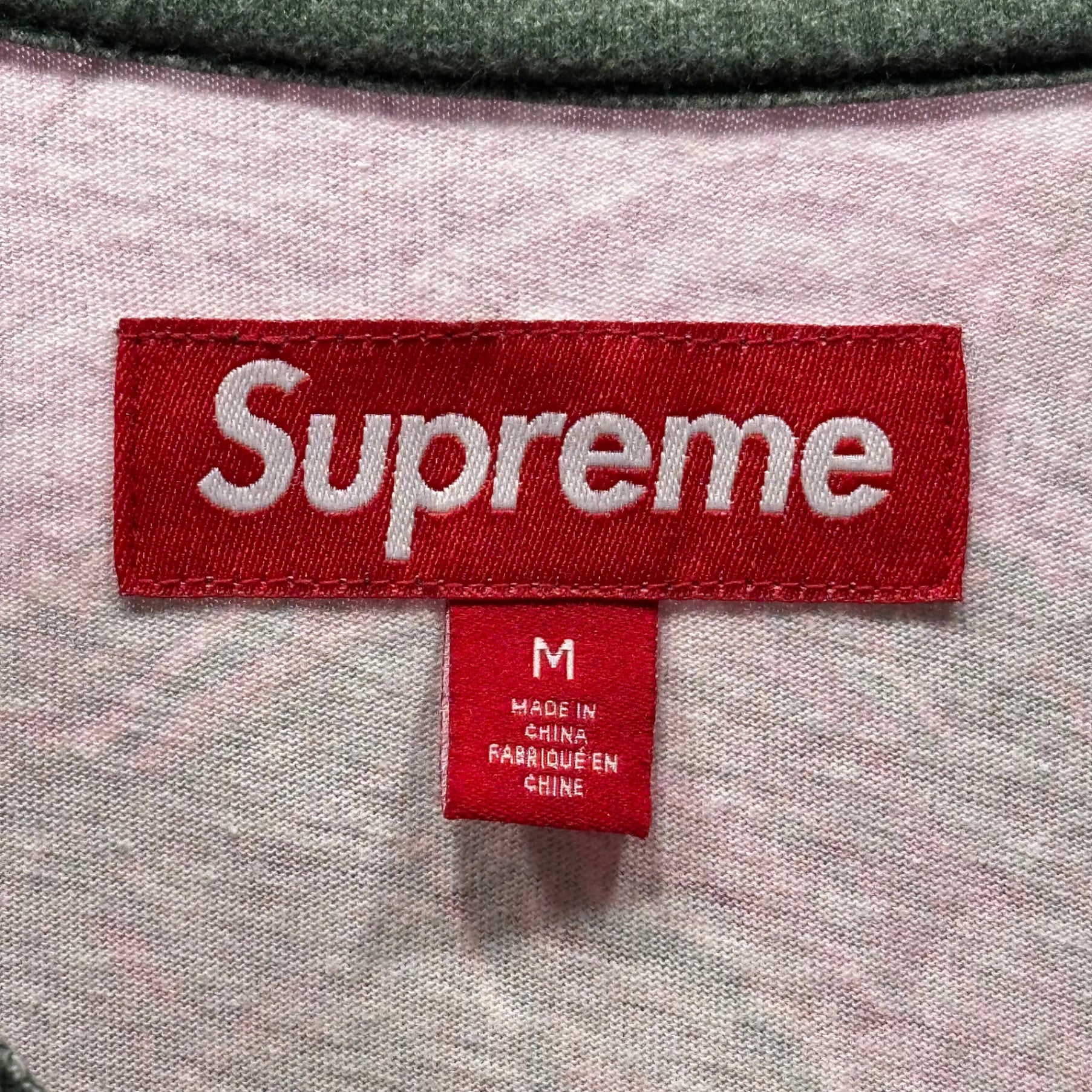SUPREME(シュプリーム) 24SS Paint L/S Top Multicolor プリント 長袖 Tシャツ M レッド×グリーン