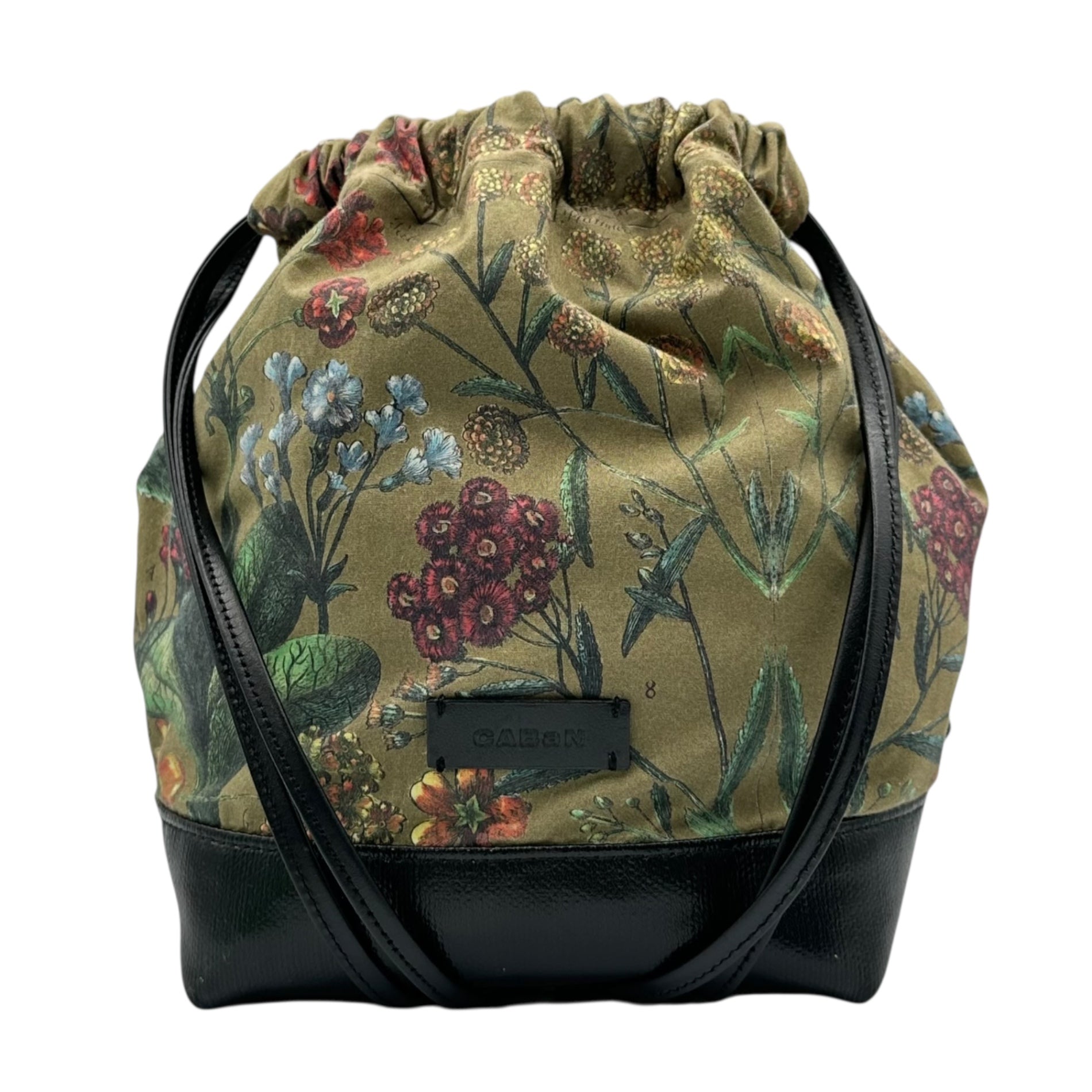 CABaN Palermo print drawstring bag レルモプリント ドローストリング CABaN Palermo print drawstring bag レルモプリント ドローストリング