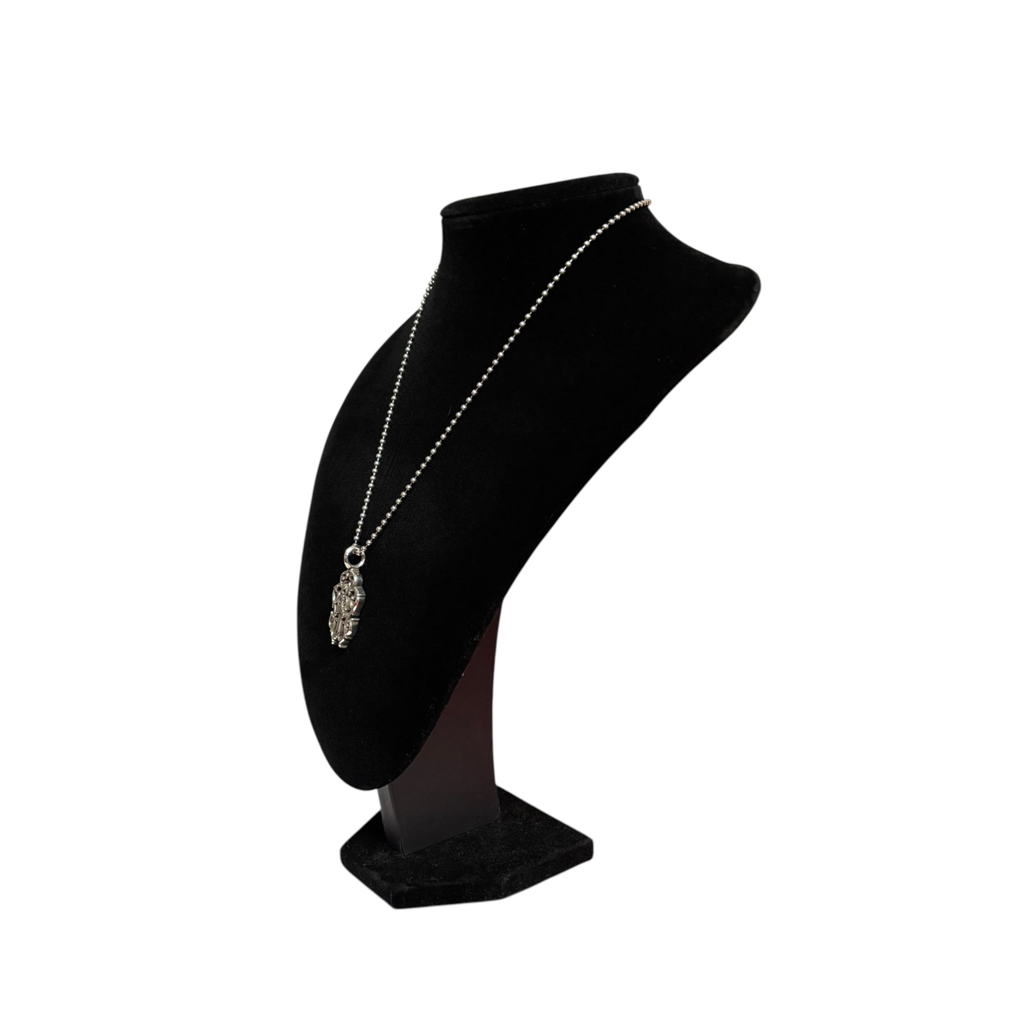 CHROME HEARTS(クロムハーツ) VINE DAGGER & BALL CHAIN ヴァイン ダガー & ボール チェーン シルバー ネックレス ペンダント