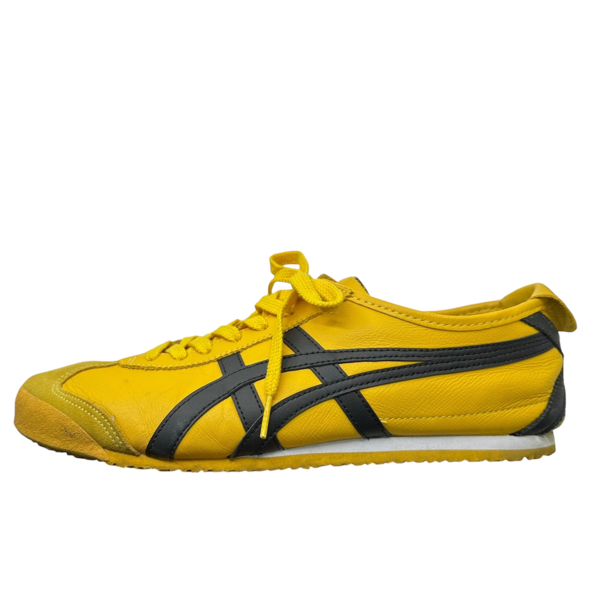 Onitsuka Tiger(オニツカタイガー) MEXICO66 メキシコ ローカット スニーカー F580223 28.5cm イエロー×ブラック