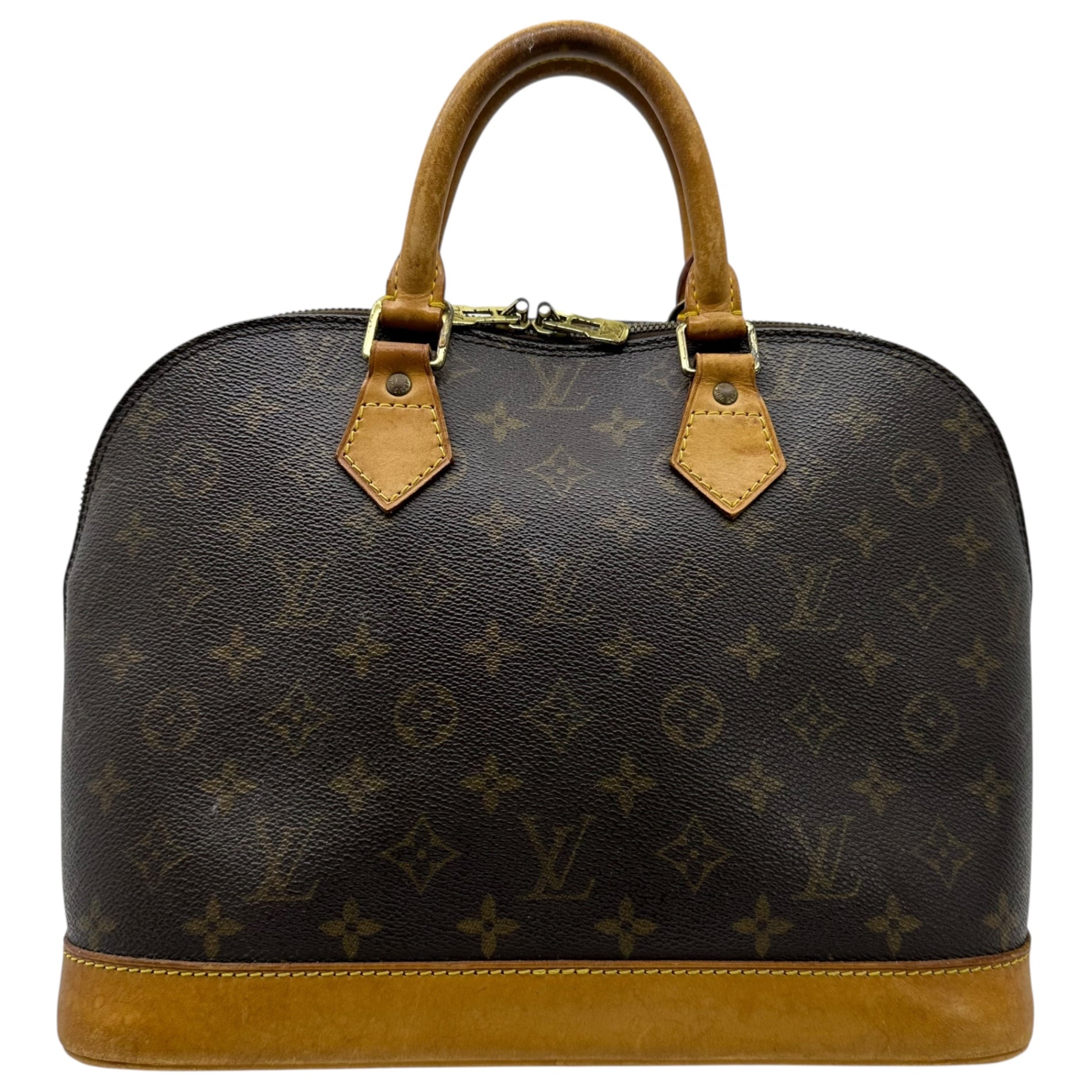 LOUIS VUITTON(ルイヴィトン) Alma old monogram hand bag Alma 旧型 モノグラム ハンド バッグ 型番：M51130 製造番号：VI0997 ブラウン