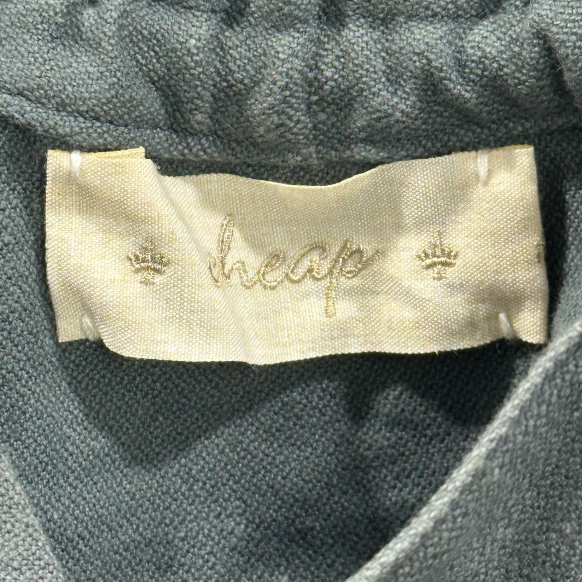 cheap(チープ) Handmade Jamper Skirt ハンドメイド ジャンパースカート FREE グレー