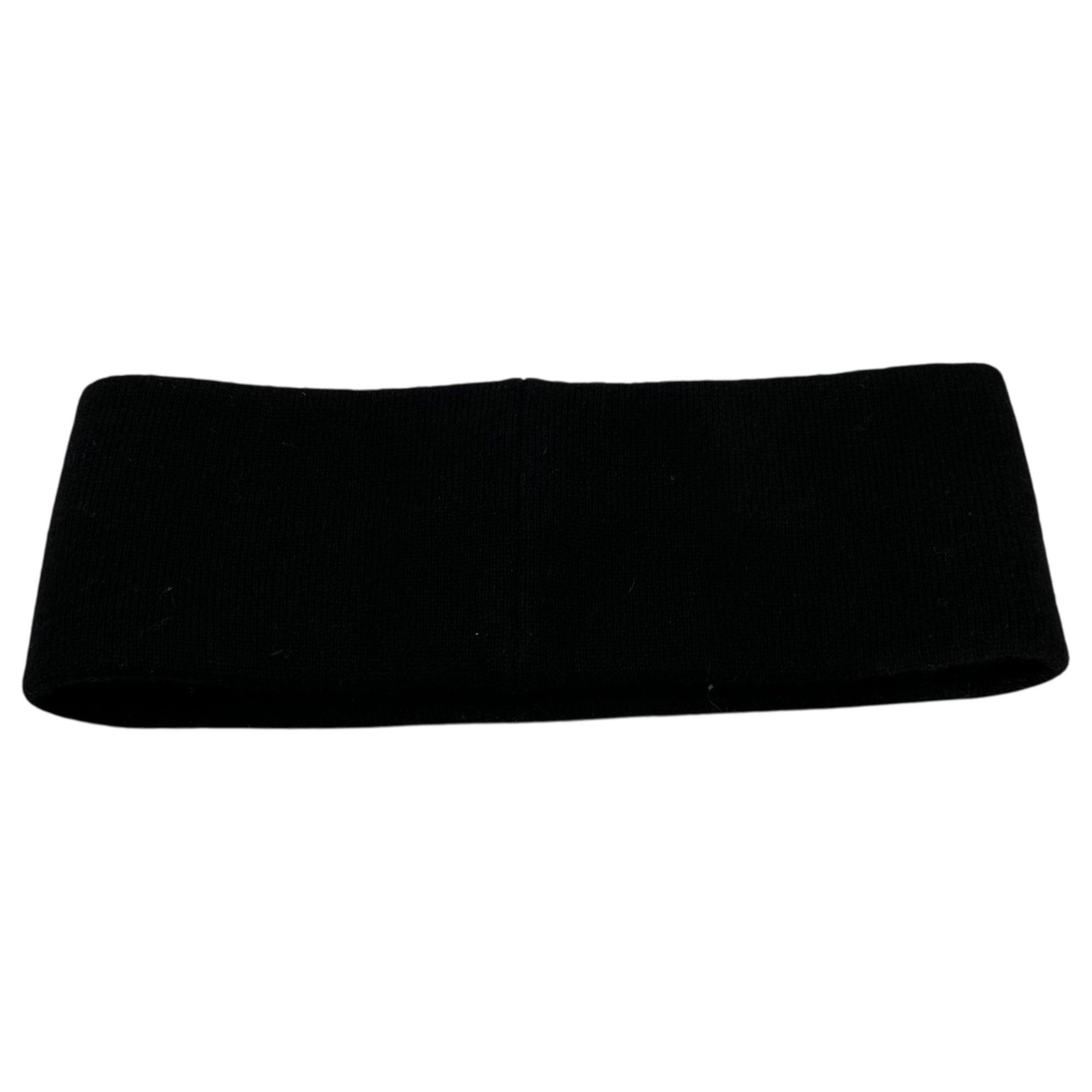 DOLCE&GABBANA(ドルチェ&ガッバーナドルガバ) Logo Hairband ロゴ ヘアバンド ブラック×ホワイト