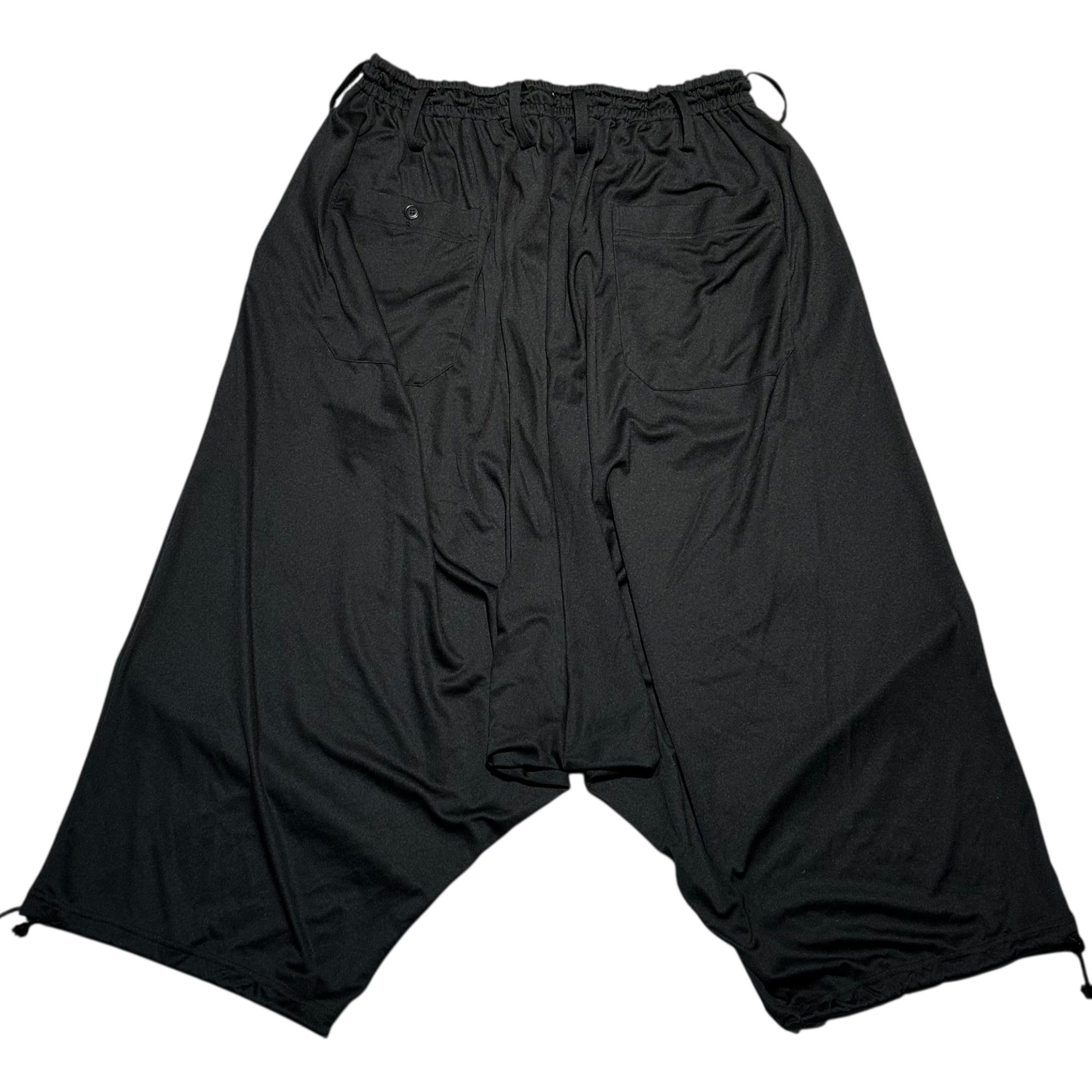 s'yte(サイト) THIN SMOOTH JERSEY BALLOON SARUEL PANTS スムース ジャージィー バルーン サルエル パンツ UQ-P34-906 3(L程度) ブラック