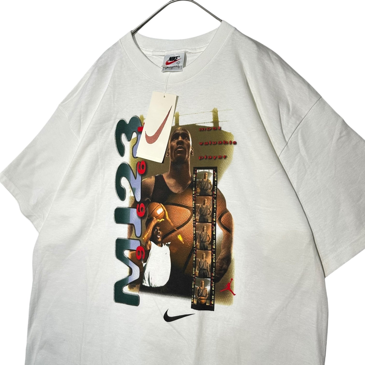 NIKE(ナイキ) 1996 Michael Jordan MVP Tee マイケル ジョーダン Tシャツ 670293-100 L ホワイト 90年代 90's ヴィンテージ