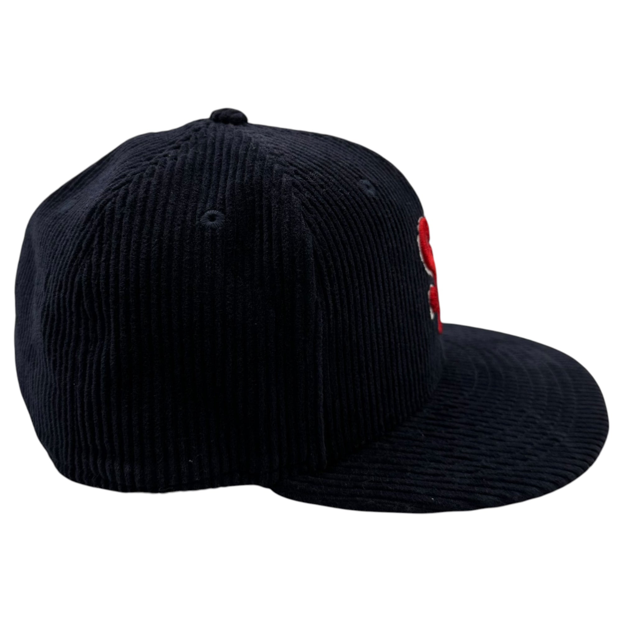 New Era × STANDARD CALIFORNIA(ニューエラ×スタンダードカリフォルニア) 59FIFTY Corduroy Logo Cap コーデュロイ ロゴ キャップ 7 1/4 ネイビー