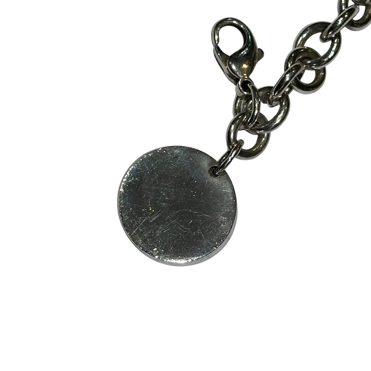 TIFFANY & CO.(ティファニー) Vintage Return to Round Tag Silver Bracelet ヴィンテージ リターントゥ ラウンド タグ シルバー ブレスレット シルバー