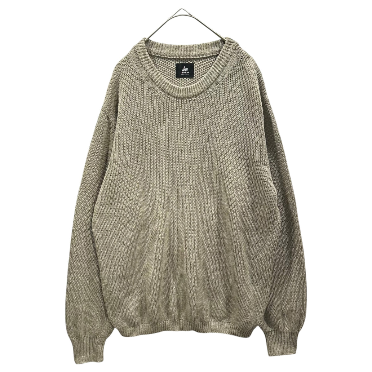 RED EAR PAUL SMITH(レッドイヤーポールスミス) Linen summer knit リネン サマー ニット PY-V1-70476 L ベージュ