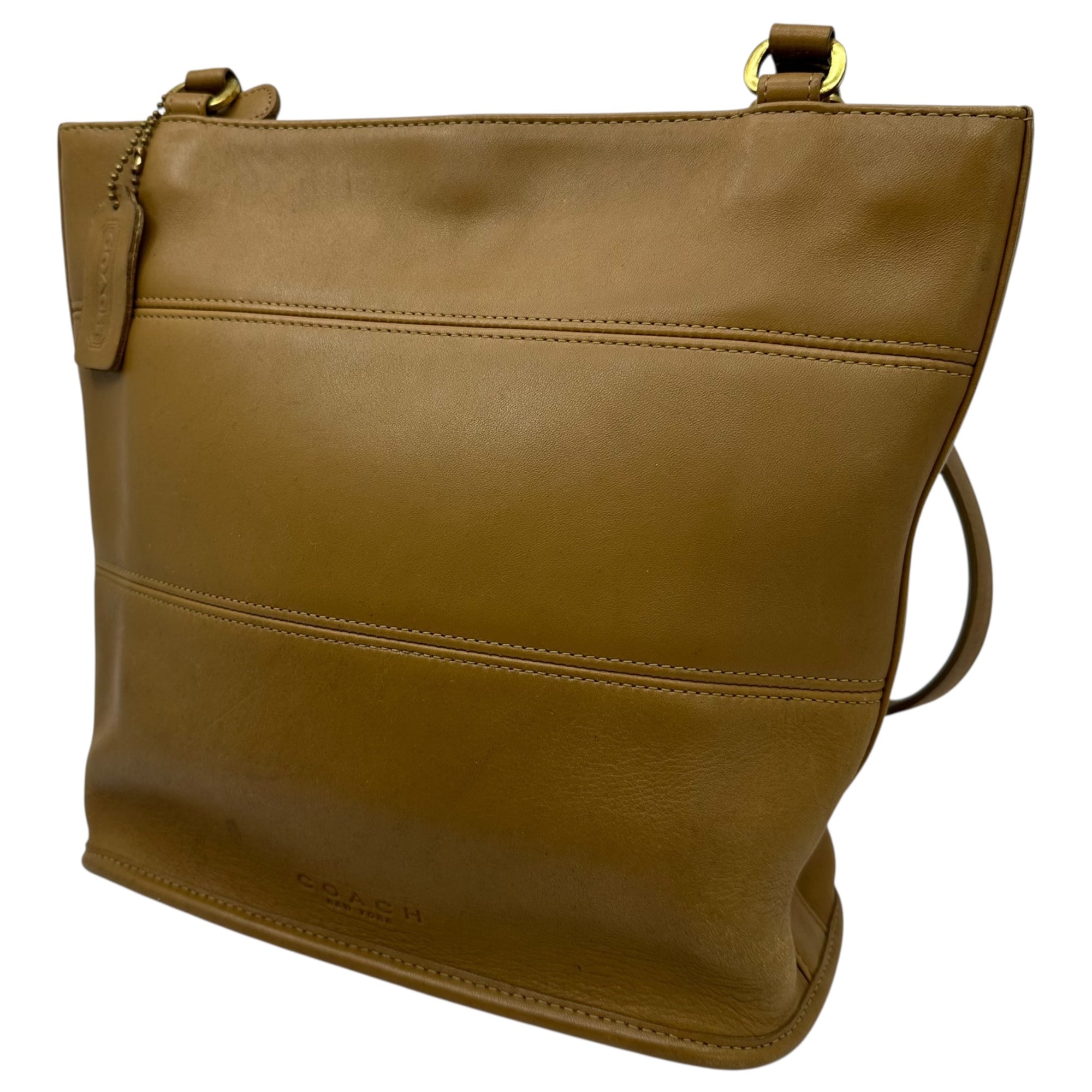 OLD COACH(オールドコーチ) Old leather tote bag オールド レザー トート バッグ ブラウン