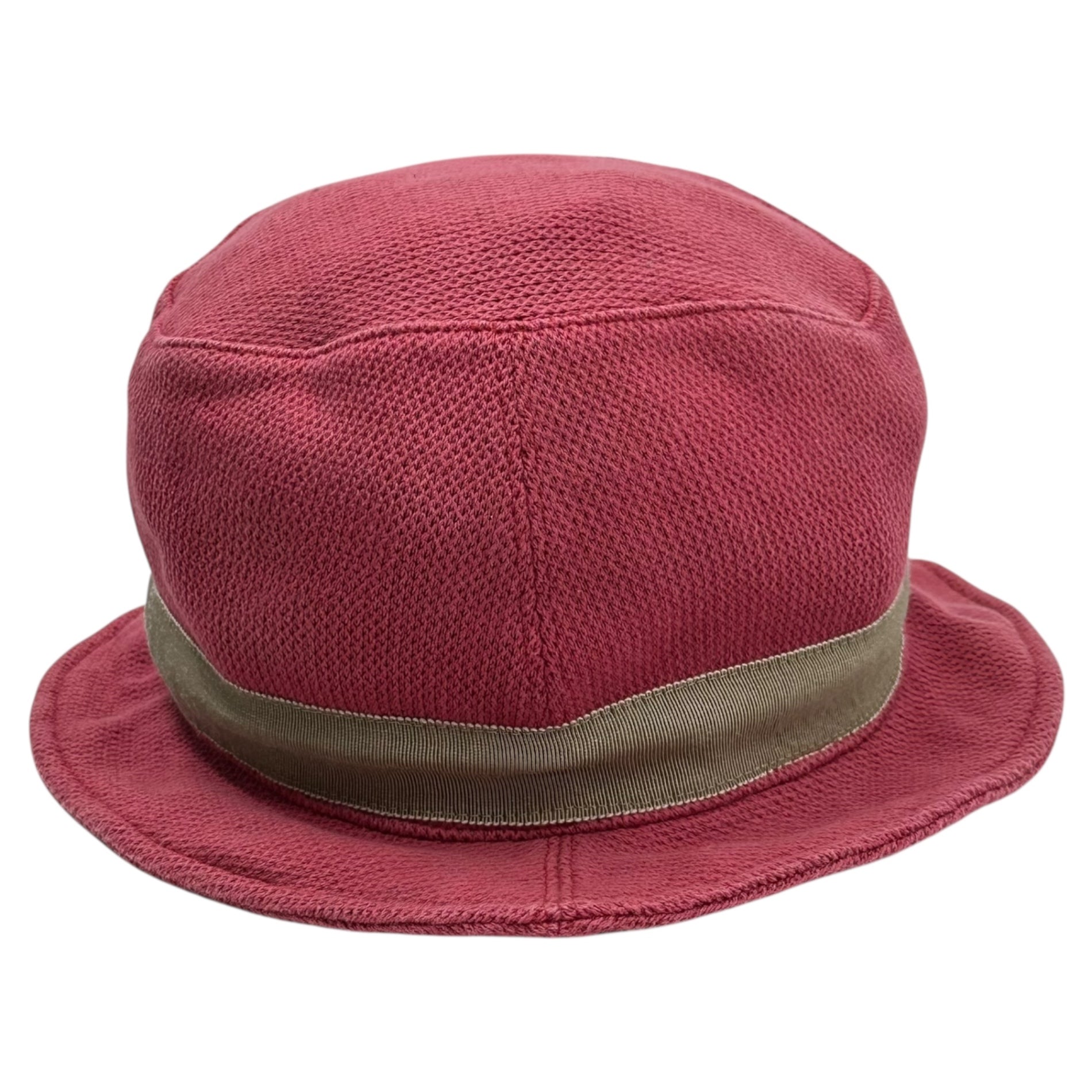 ISSEY MIYAKE MEN(イッセイミヤケメン) 12SS Knit Bucket Hat ニット バケット ハット ME21AA004 ピンク 帽子