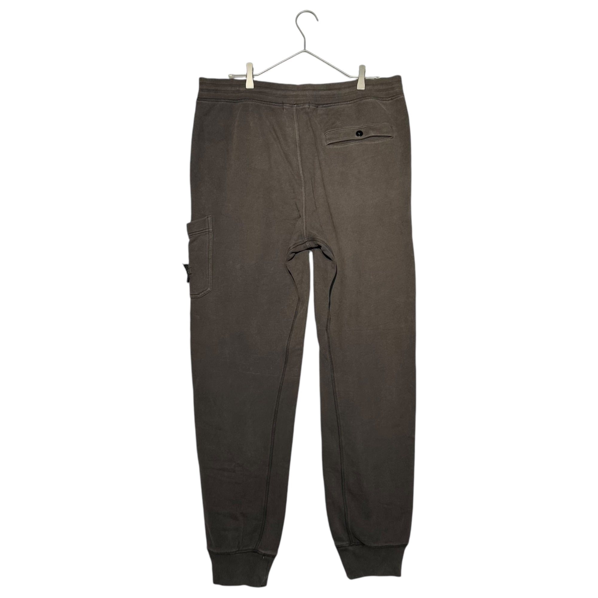 STONE ISLAND(ストーンアイランド) 12AW Cotton cargo pocket joggers コットン カーゴ ポケット スウェット パンツ 571565420 M ブラウン ジョガー