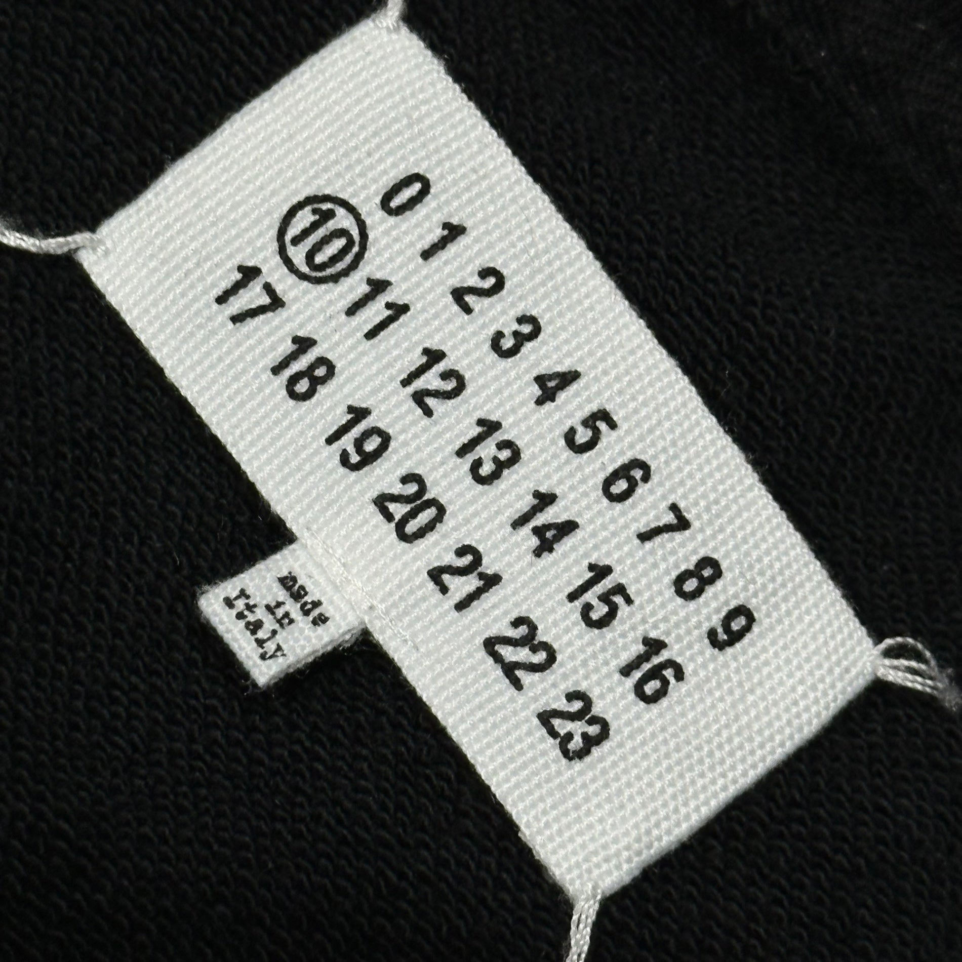 MAISON MARGIELA(メゾンマルジェラ) 22SS Classic Sweatshirt クルーネック スウェット S50GU0181 44 ブラック