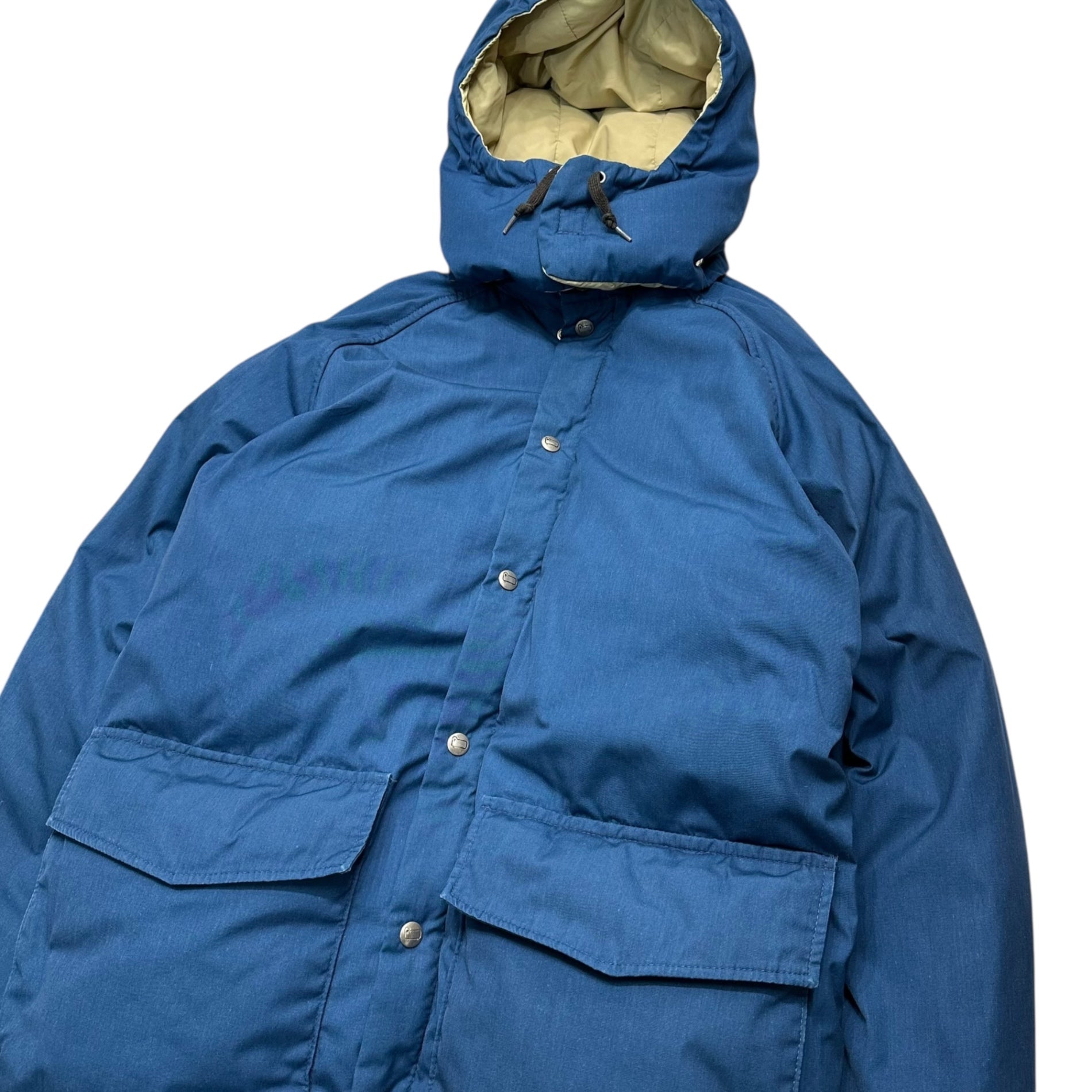 WOOLRICH(ウールリッチ) 70's 65/35 Hooded Down Jacket フーデッド ダウン ジャケット M ネイビー 70年代 ヴィンテージ