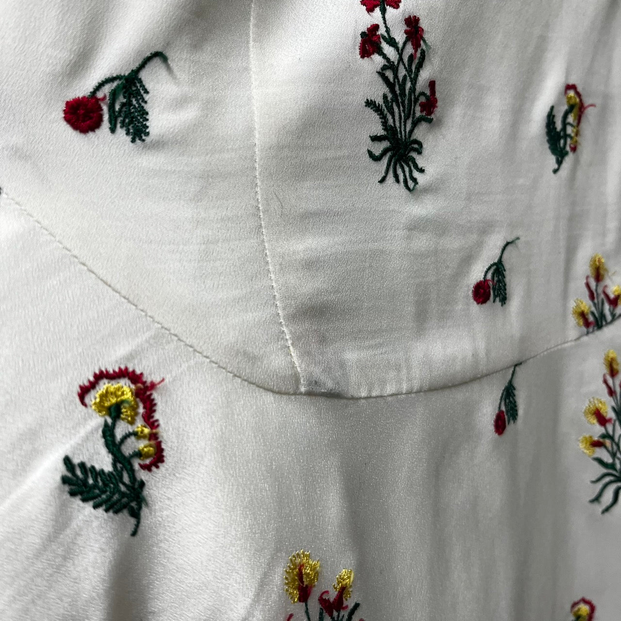 HOTSALEmame Kurogouchi マメ 18SS 小花柄刺繍オープンカラーシャツ シャツ/ブラウス(半袖/袖なし)
