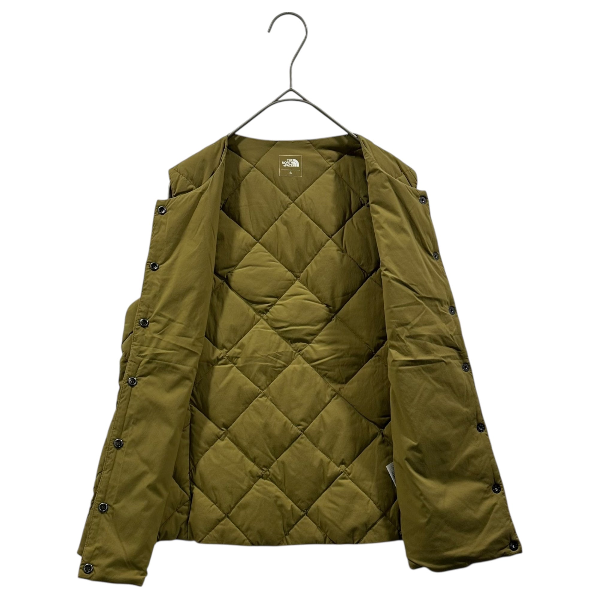THE NORTH FACE(ノースフェイス) Aconcagua Vest アコンカグア ベスト NDW41652 S ベージュ ダウン インナー アウトドア