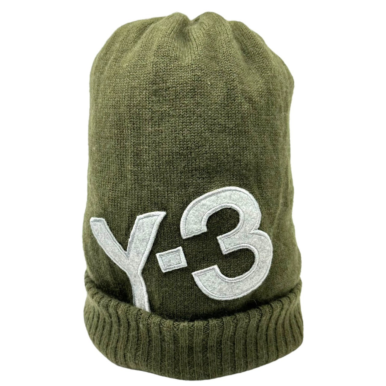 Y-3(ワイスリー) Balloon knit cap バルーン ニット キャップ AKL002 カーキ