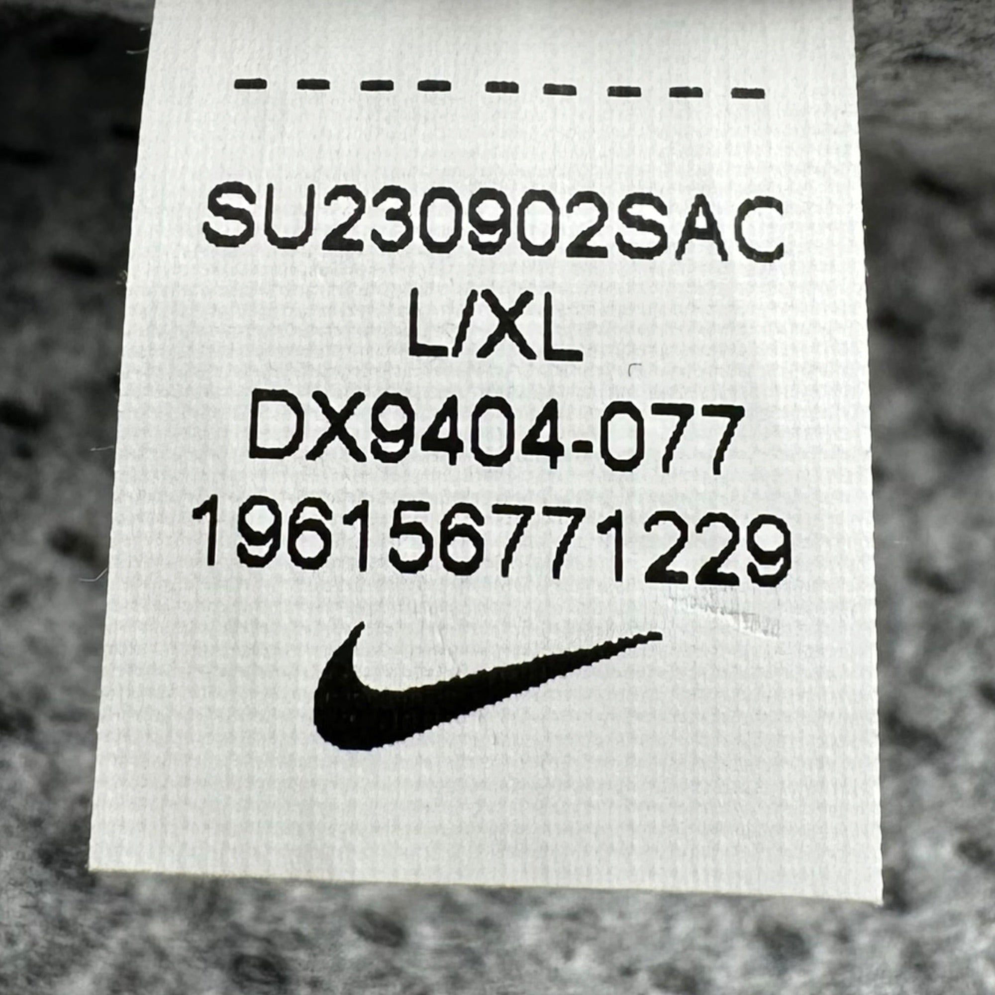 NIKE(ナイキ) Tech Pack Utility Vest 'Grey' テック パック ユーティリティー ベスト DX9404-077 L/XL グレー×ブラック